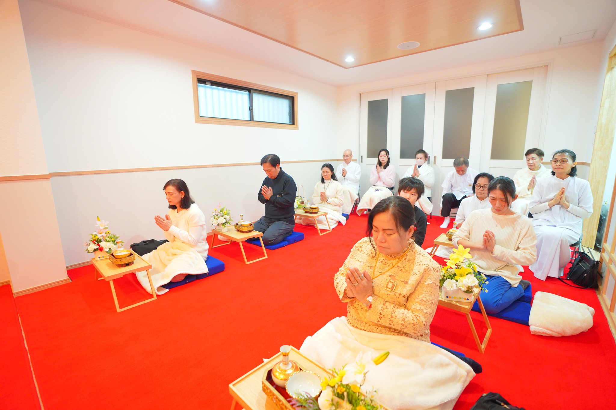 วัดพระธรรมกายโอซาก้า จัดพิธีมุทิตาอายุวัฒนมงคล 85 ปี ทัตตชีโว