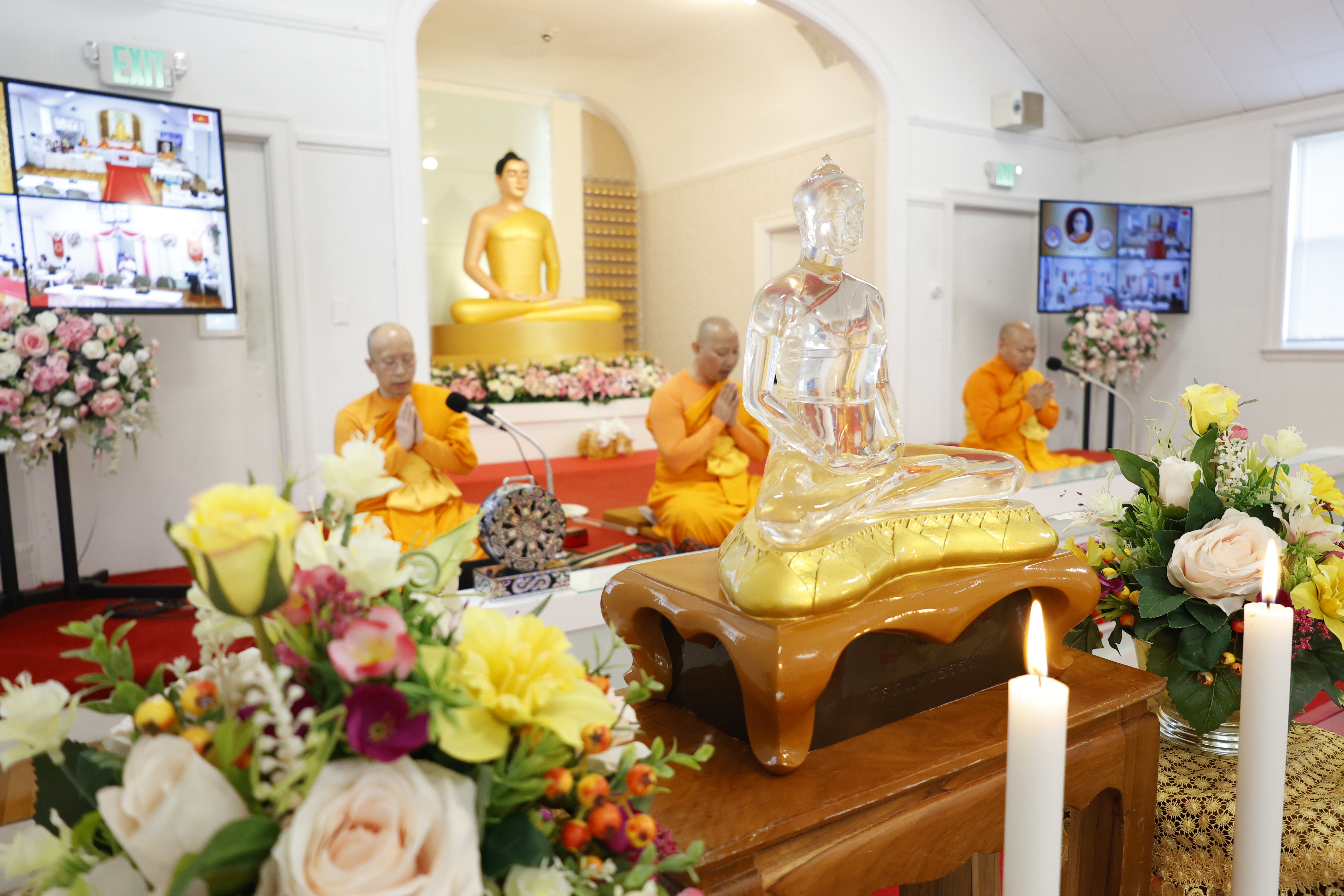 วัดพระธรรมกายบอสตัน จัดงานบุญวันอาทิตย์