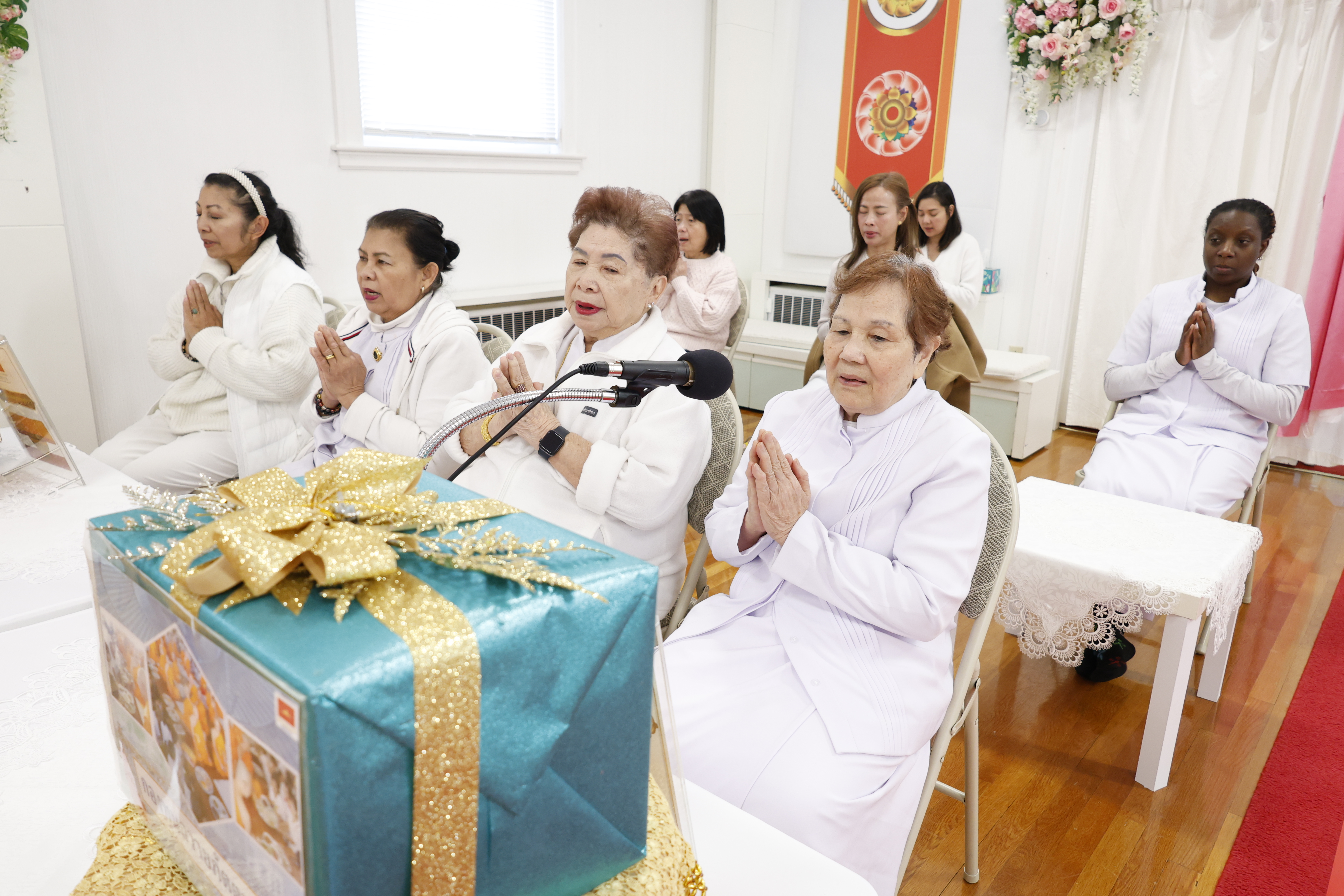 วัดพระธรรมกายบอสตัน จัดงานบุญวันอาทิตย์