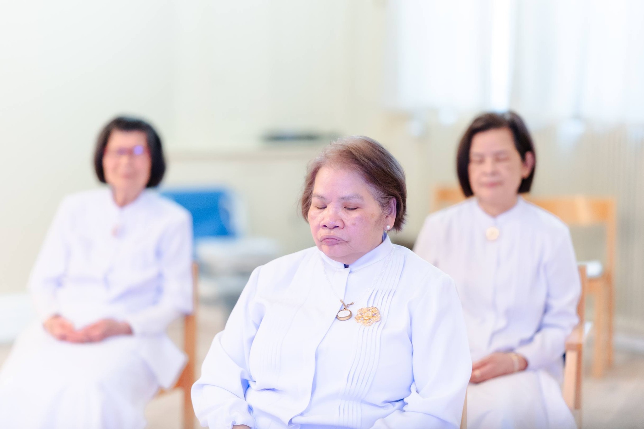 วัดพระธรรมกายนอร์ธสวีเดน จัดพิธีมุทิตาอายุวัฒนมงคล 85 ปี หลวงพ่อทัตตชีโว