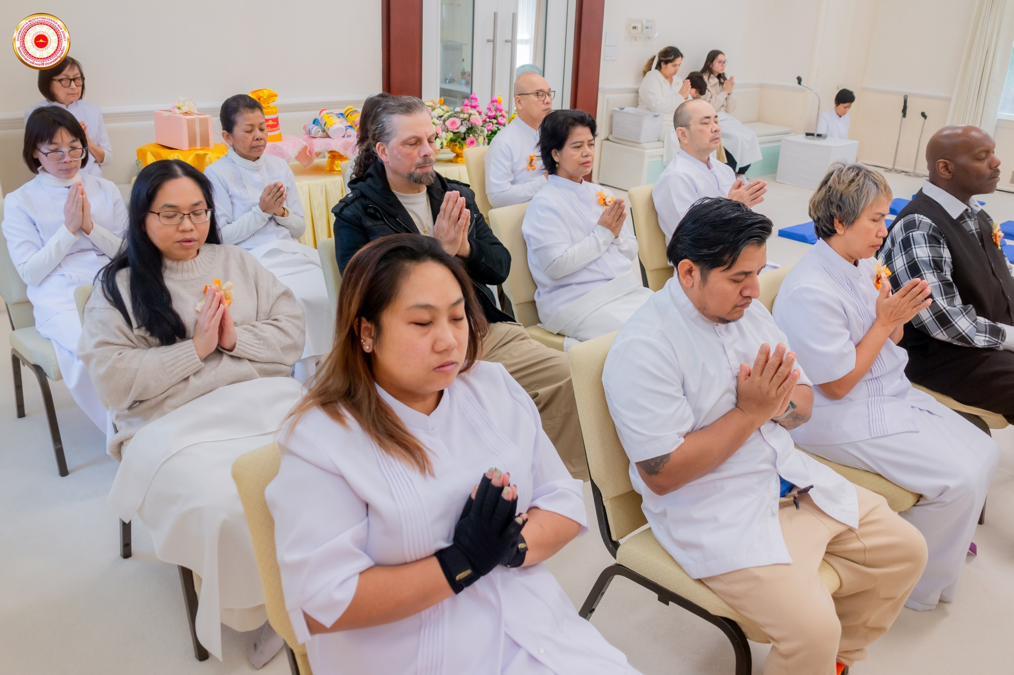 วัดพระธรรมกายนิวเจอร์ซี จัดพิธีมุทิตาอายุวัฒนมงคล 85 ปี หลวงพ่อทัตตชีโว