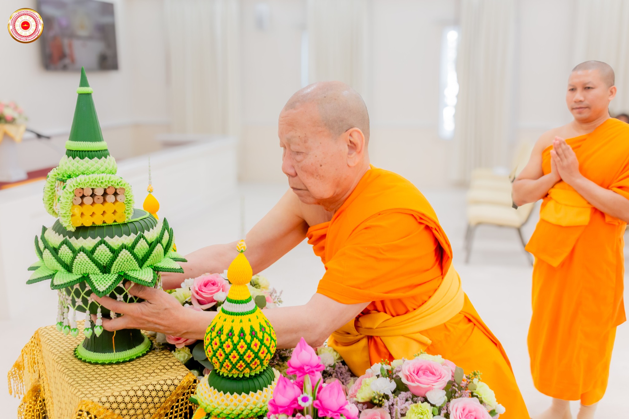 วัดพระธรรมกายนิวเจอร์ซี จัดพิธีมุทิตาอายุวัฒนมงคล 85 ปี หลวงพ่อทัตตชีโว