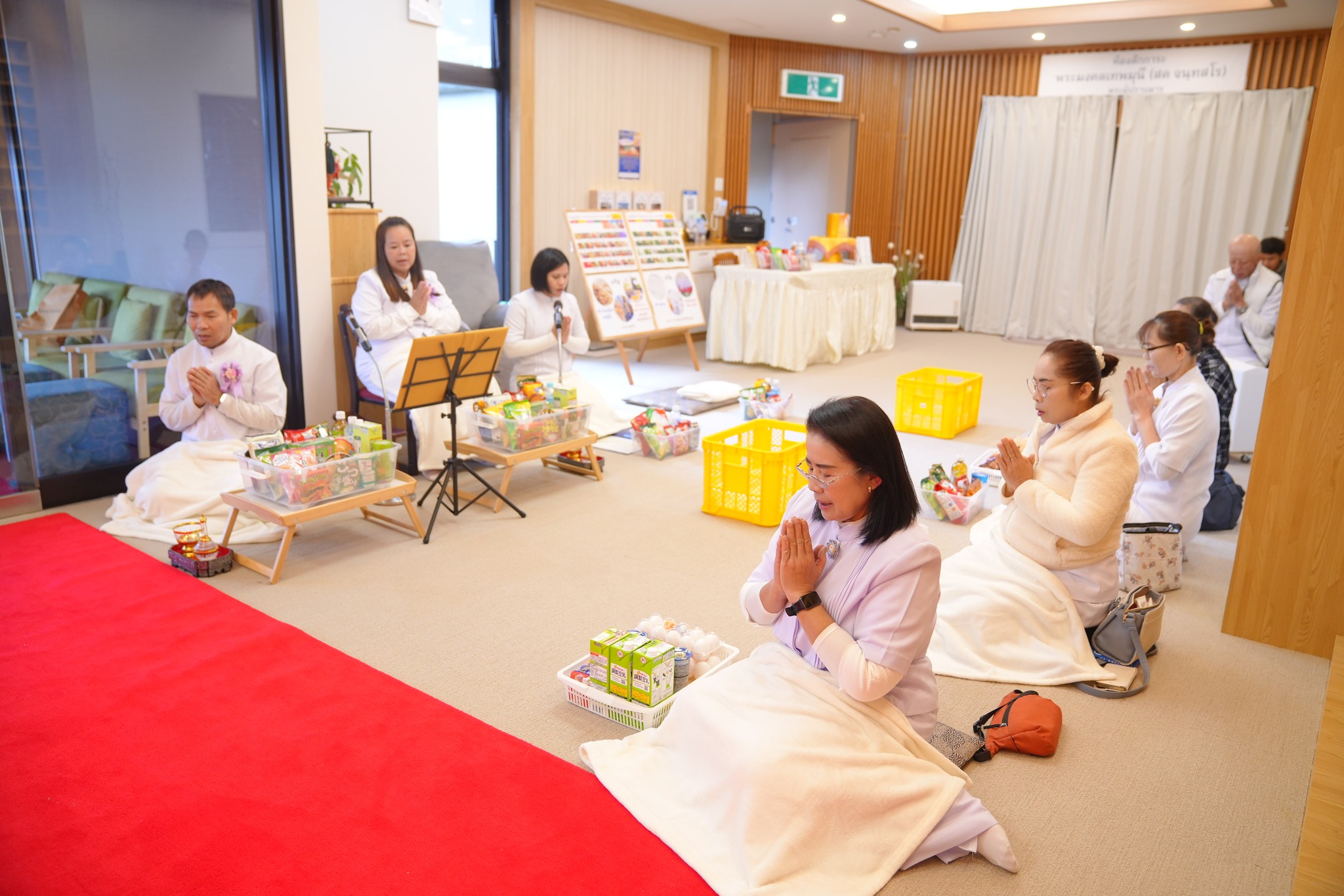 วัดพระธรรมกายนางาโน่ จัดพิธีมุทิตาอายุวัฒนมงคลครบ 85 ปี หลวงพ่อทัตตชีโว