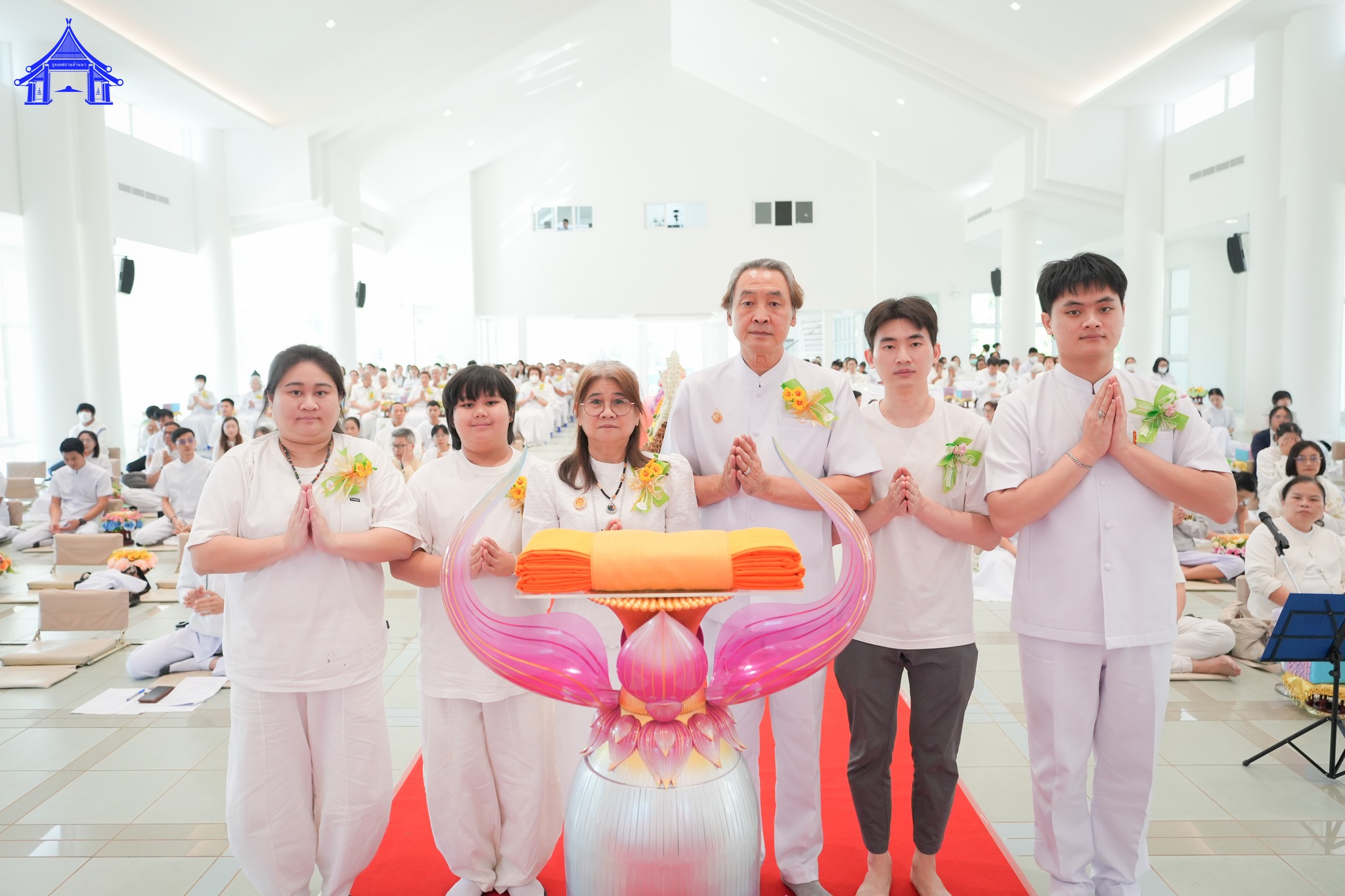 ธุดงคสถานล้านนา จัดพิธีทอดผ้าป่าบำรุงธุดงคสถานล้านนา