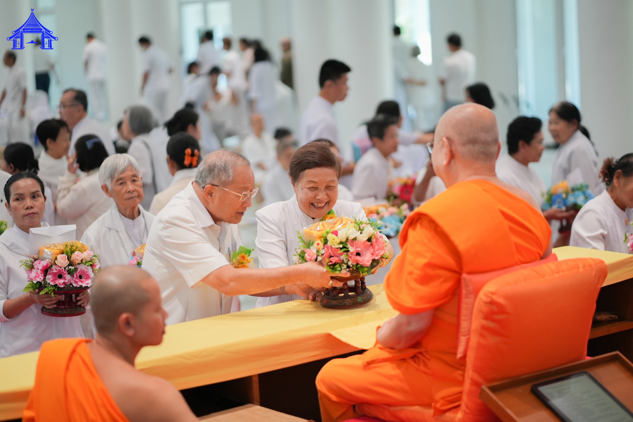 ธุดงคสถานล้านนา จัดพิธีทอดผ้าป่าบำรุงธุดงคสถานล้านนา