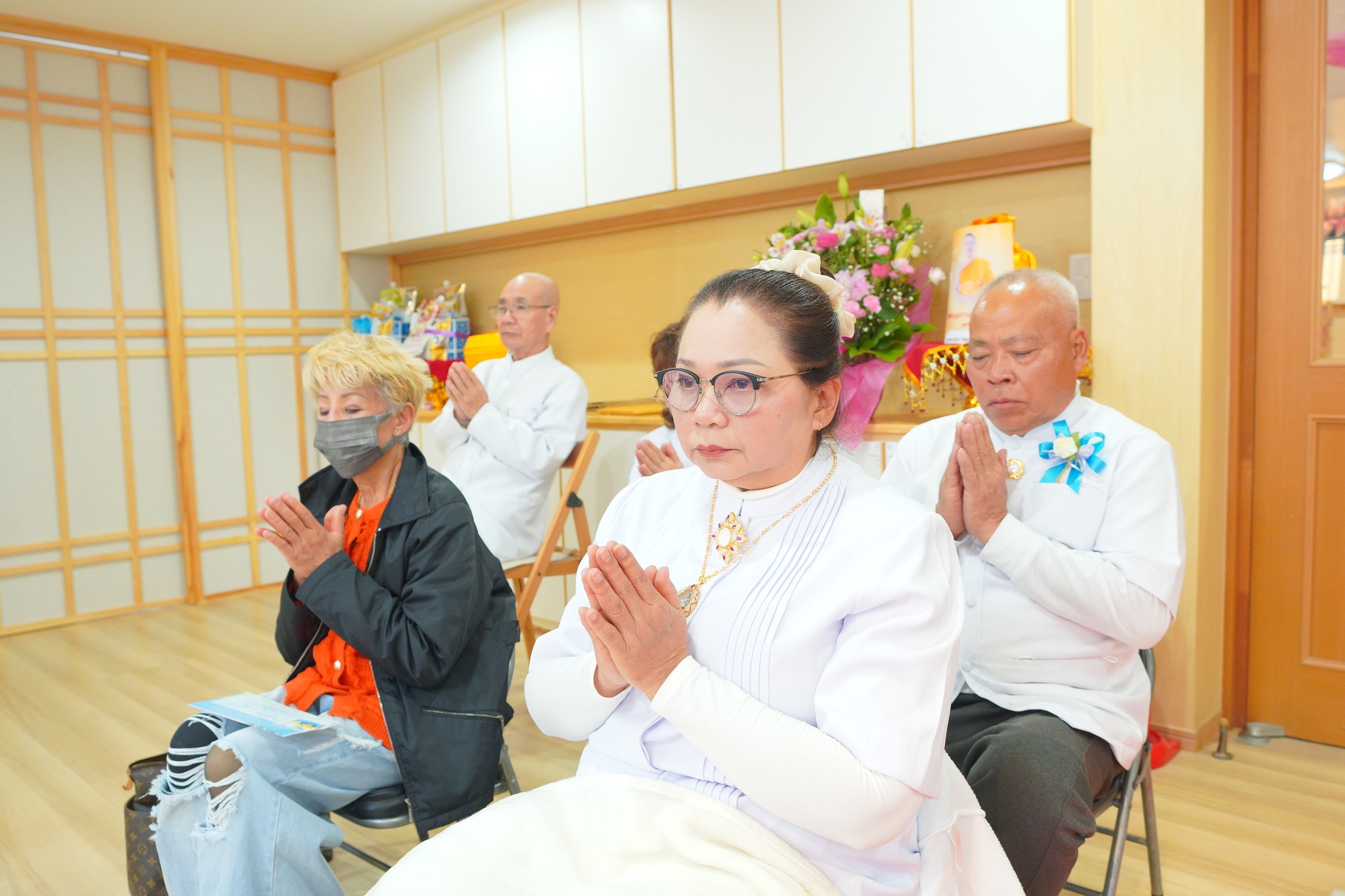 วัดพระธรรมกายโอซาก้า จัดงานบุญบูชาข้าวพระ