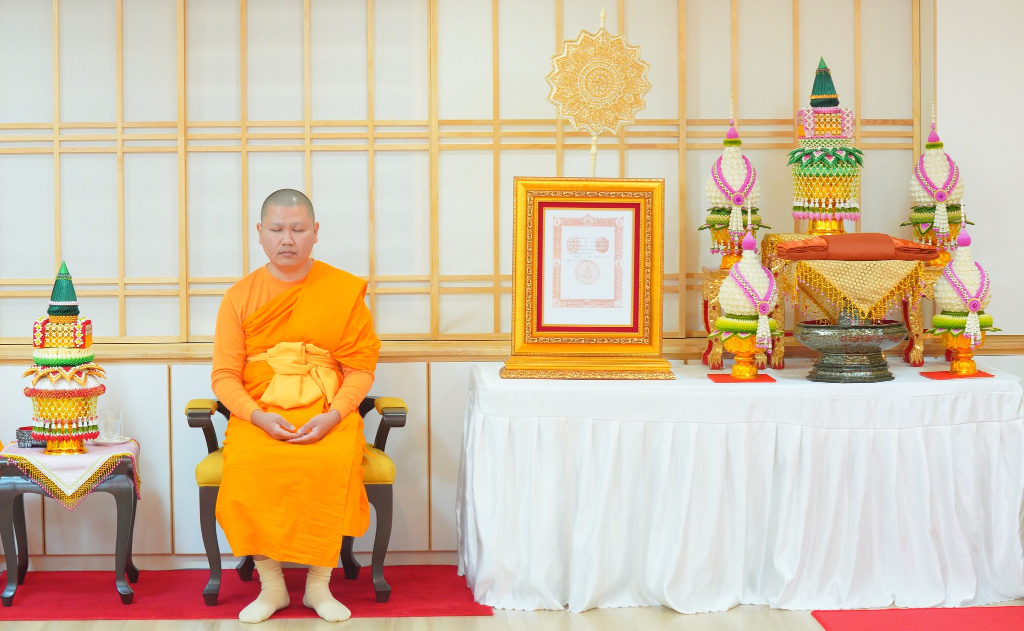 วัดพระธรรมกายโอซาก้า จัดงานบุญบูชาข้าวพระ