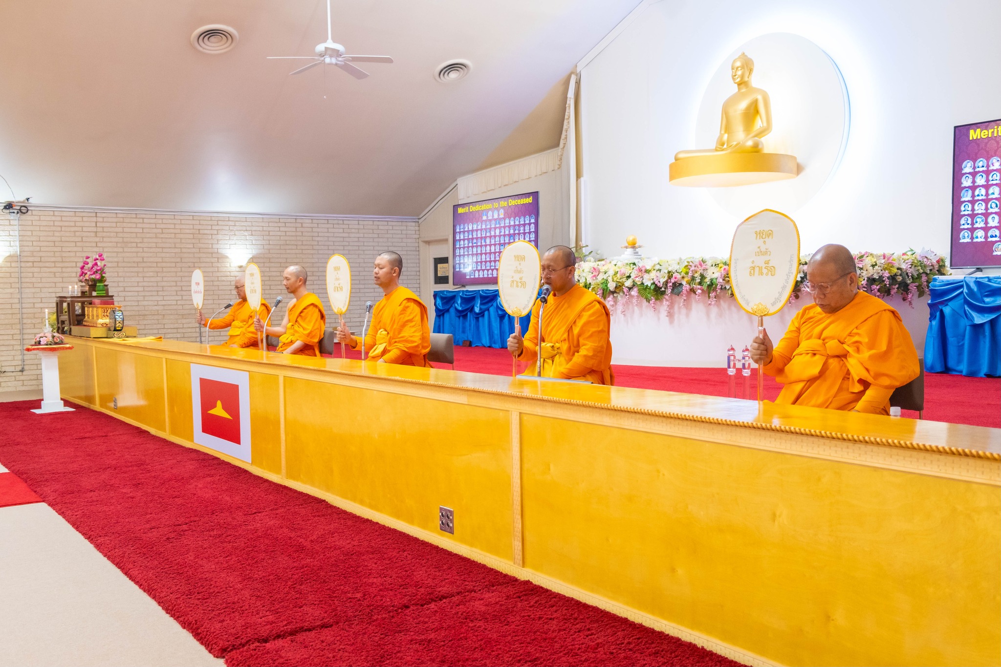 วัดพระธรรมกายเท็กซัส จัดงานบุญวันอาทิตย์