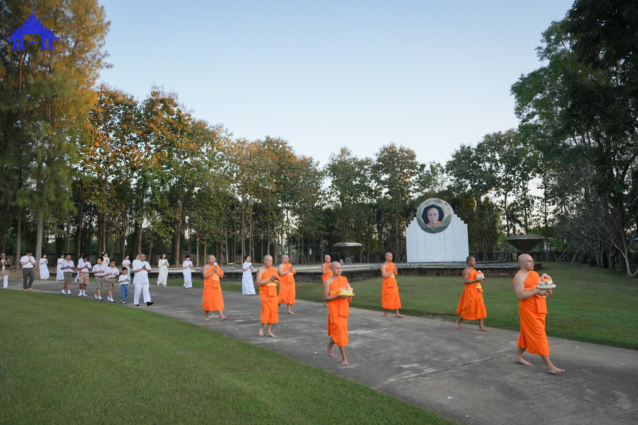 ธุดงคสถานล้านนา จัดกิจกรรมงานบุญส่งท้ายปีเก่า ต้อนรับปีใหม่