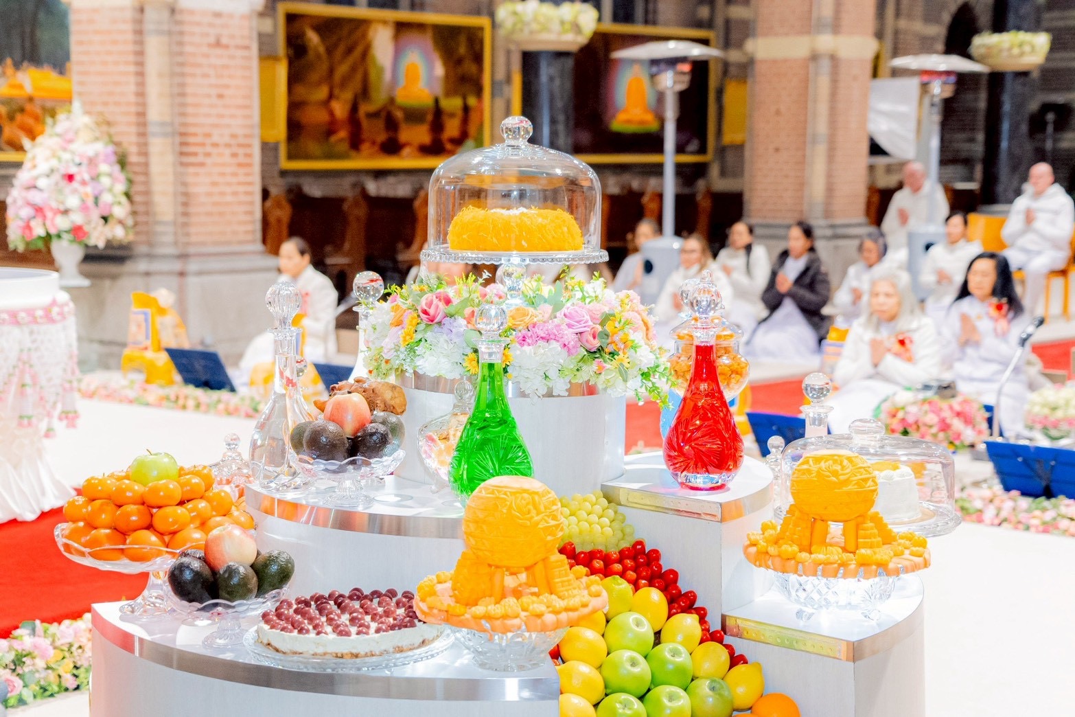 วัดพระธรรมกายเนเธอร์แลนด์ จัดงานบุญบูชาข้าวพระ