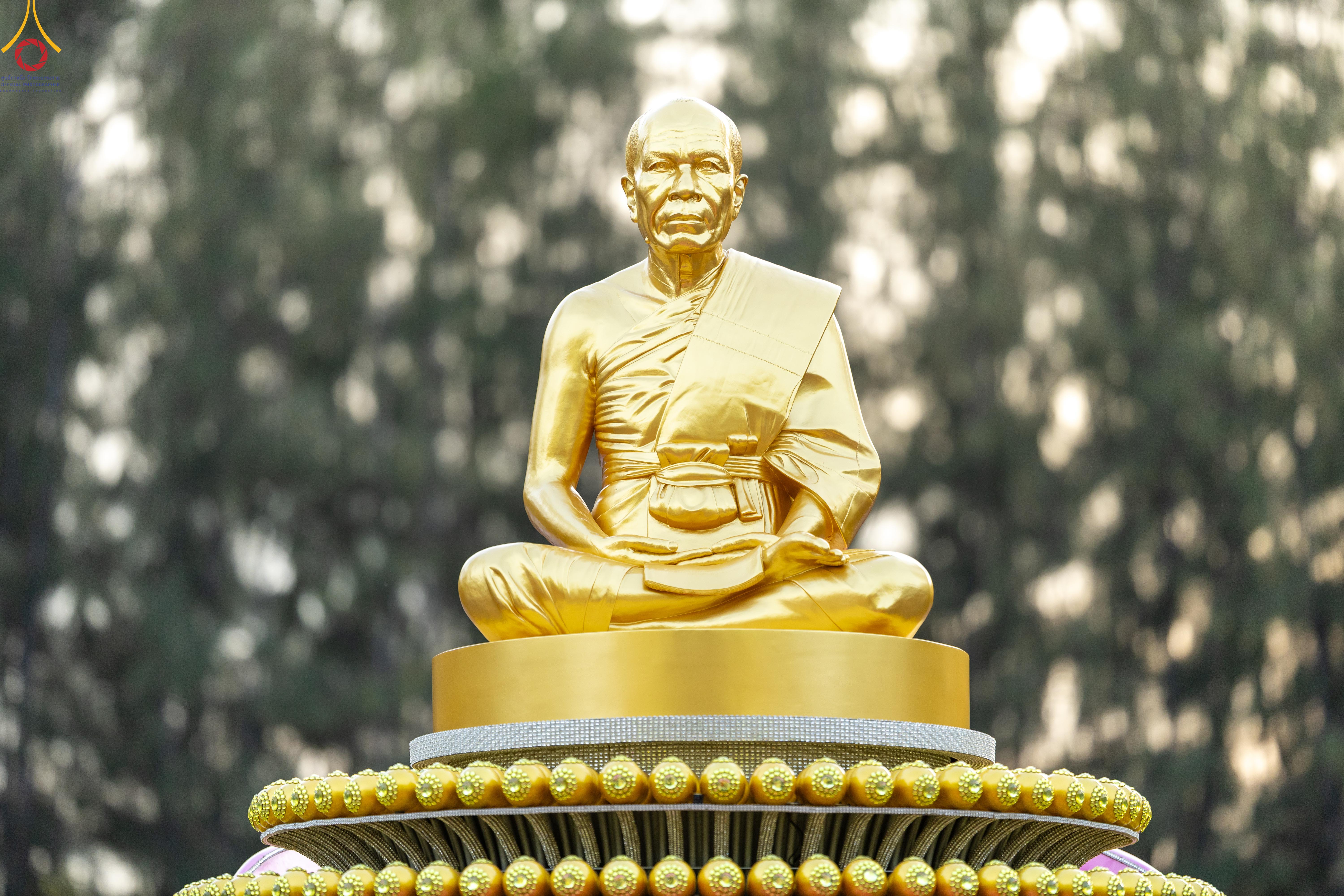 พิธีต้อนรับพระธรรมยาตรา ปีที่ 14 หน้าที่ว่าการ อำเภอสองพี่น้อง-อนุสรณ์สถานมหาวิหารพระมงคลเทพมุนี จังหวัดสุพรรณบุรี