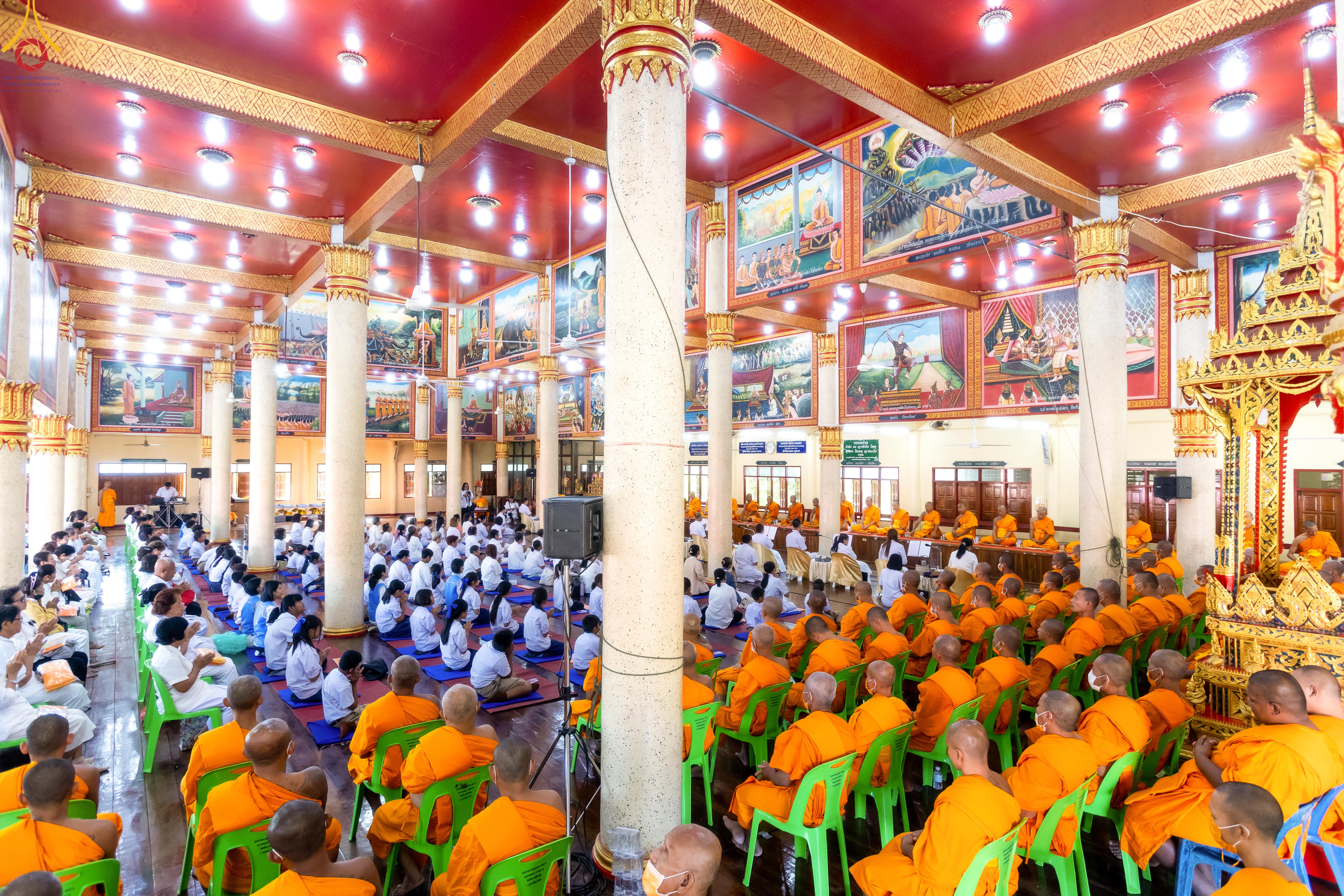 พิธีทอดผ้าป่าทำนุบำรุงศาสนสถาน ณ วัดตรีพาราสีมาเขต จังหวัดพระนครศรีอยุธยา