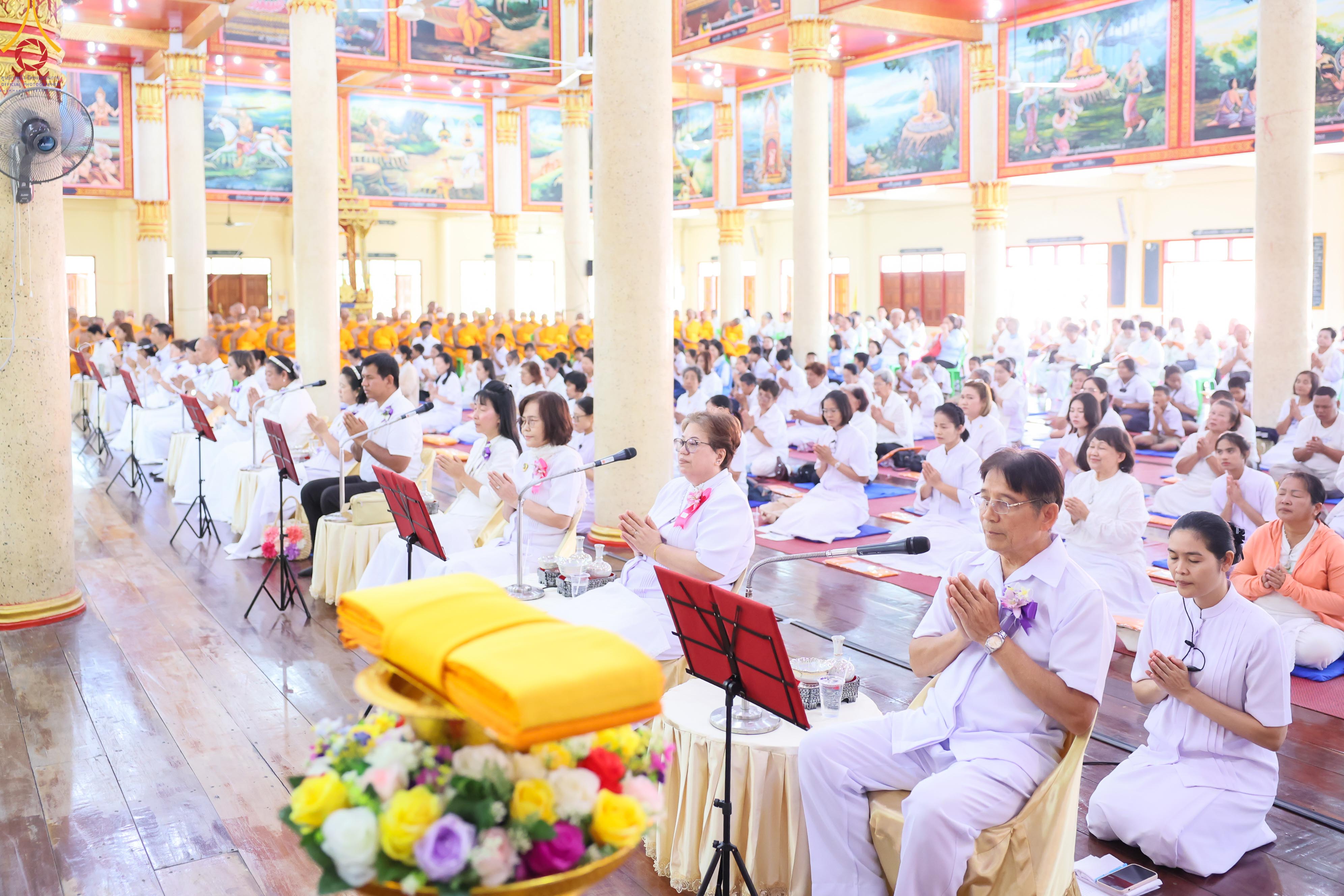 พิธีทอดผ้าป่าทำนุบำรุงศาสนสถาน ณ วัดตรีพาราสีมาเขต จังหวัดพระนครศรีอยุธยา