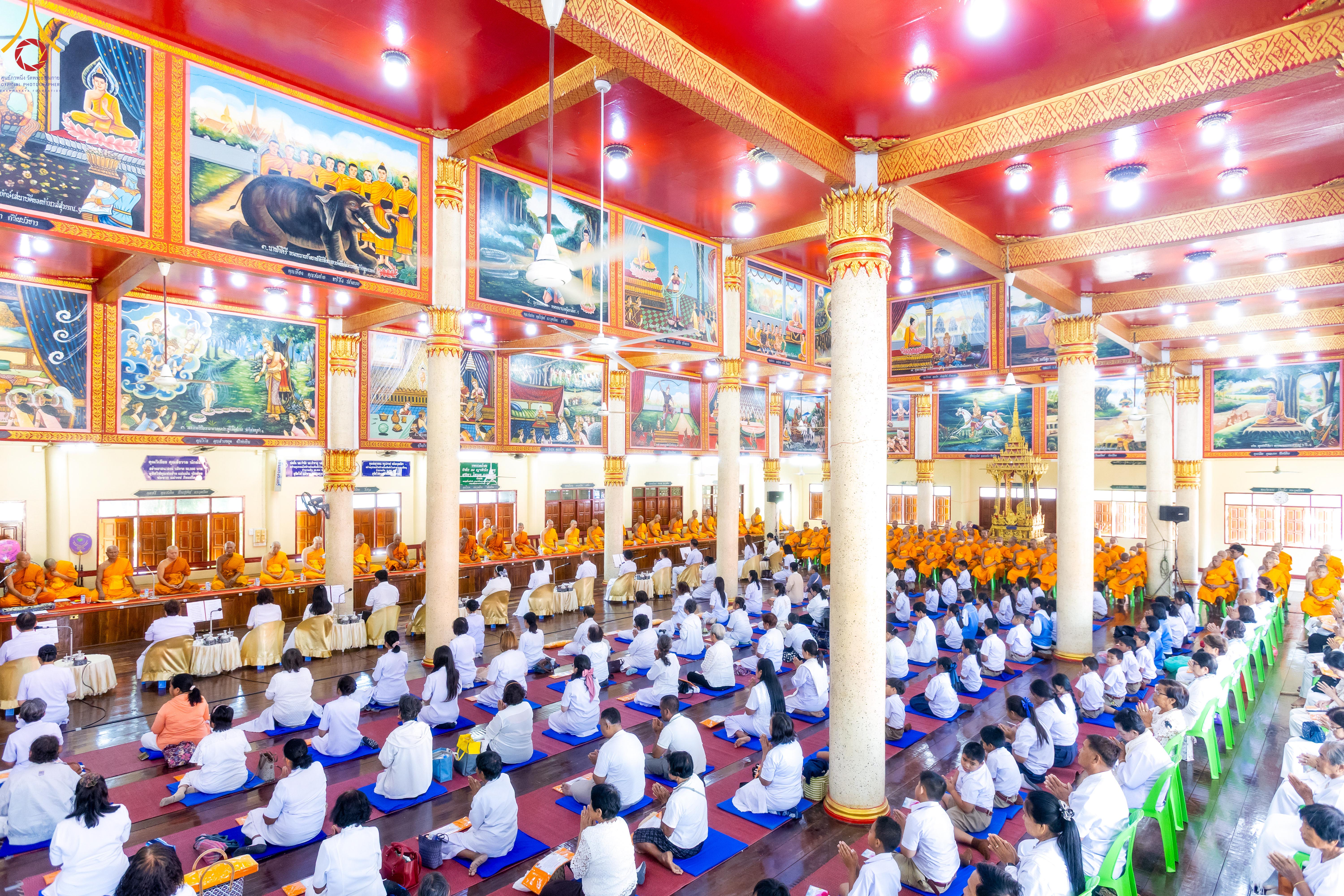 พิธีทอดผ้าป่าทำนุบำรุงศาสนสถาน ณ วัดตรีพาราสีมาเขต จังหวัดพระนครศรีอยุธยา