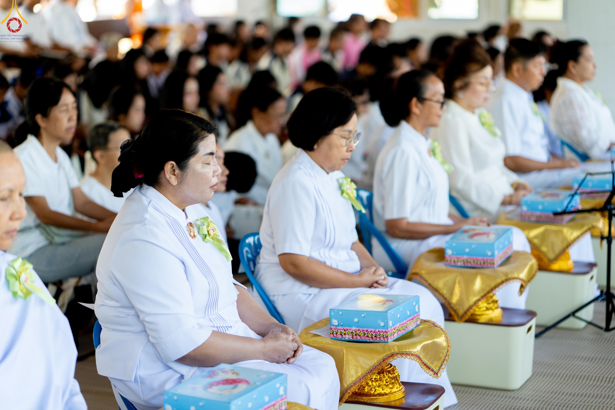 พิธีทอดผ้าป่าบำรุงศาสนสถาน ณ วัดศิลามูล จังหวัดนครปฐม