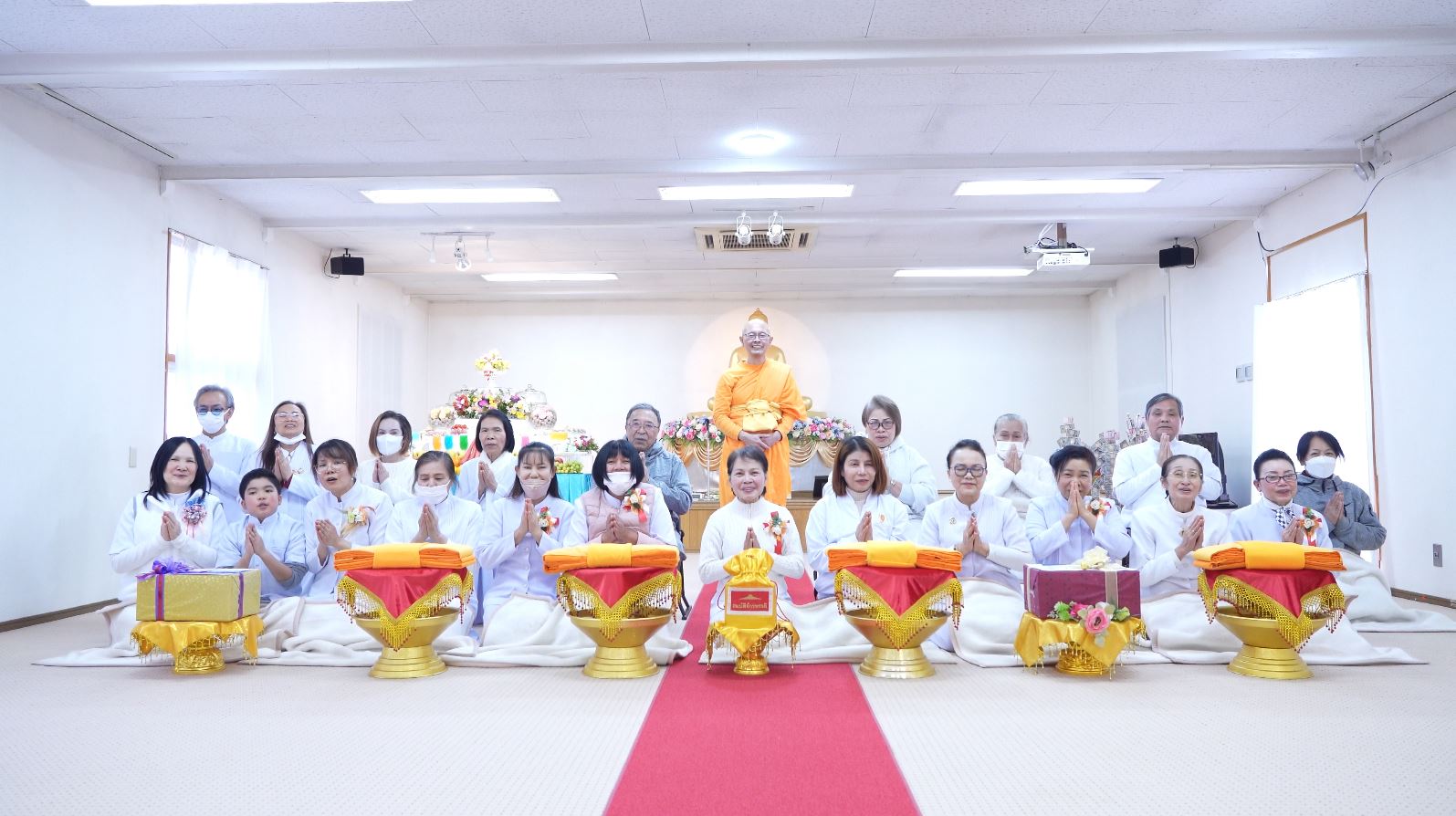 วัดภาวนานางาโน่ จัดงานบุญบูชาข้าวพระ