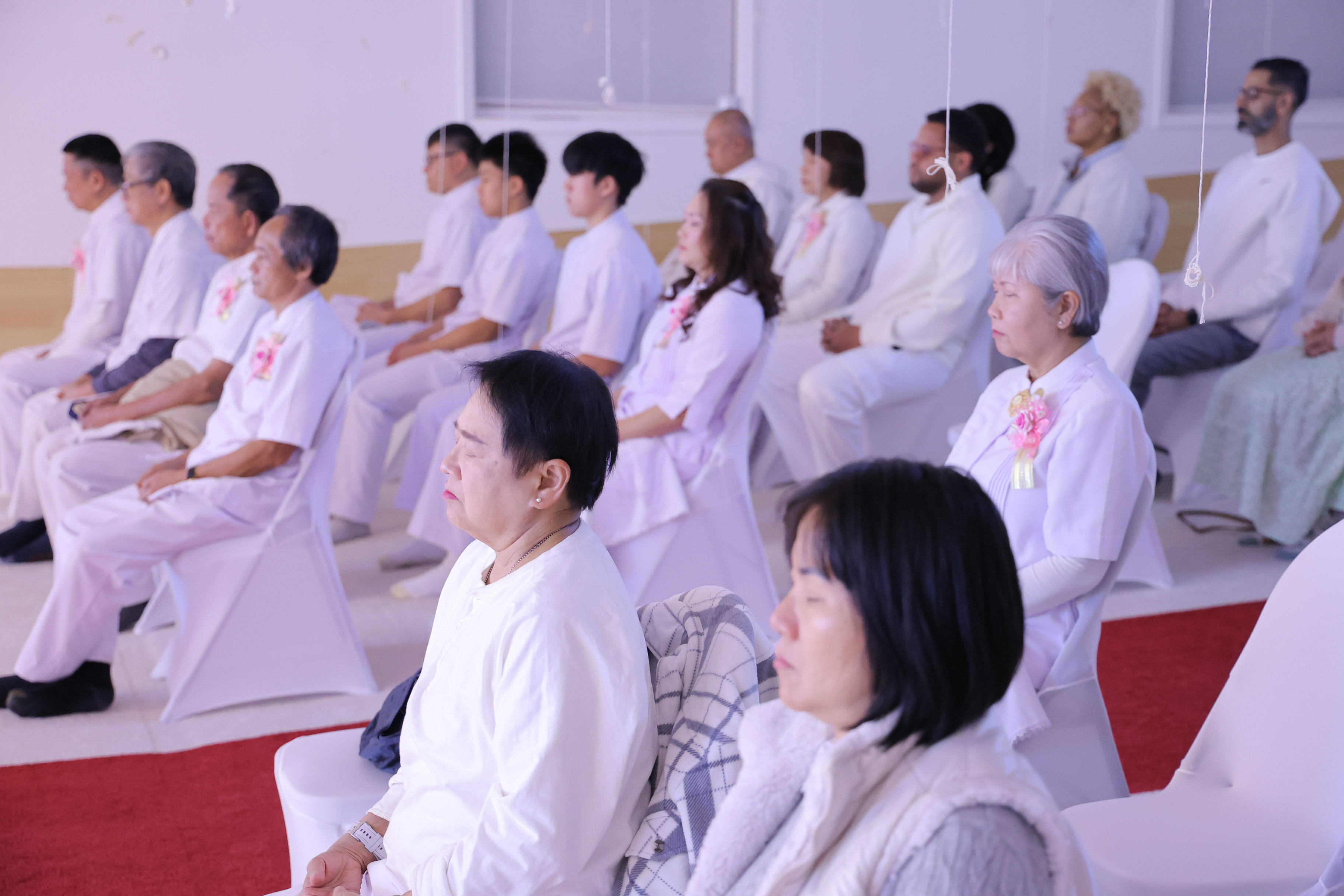 วัดพระธรรมกายจอร์เจีย จัดงานบุญบูชาข้าวพระ