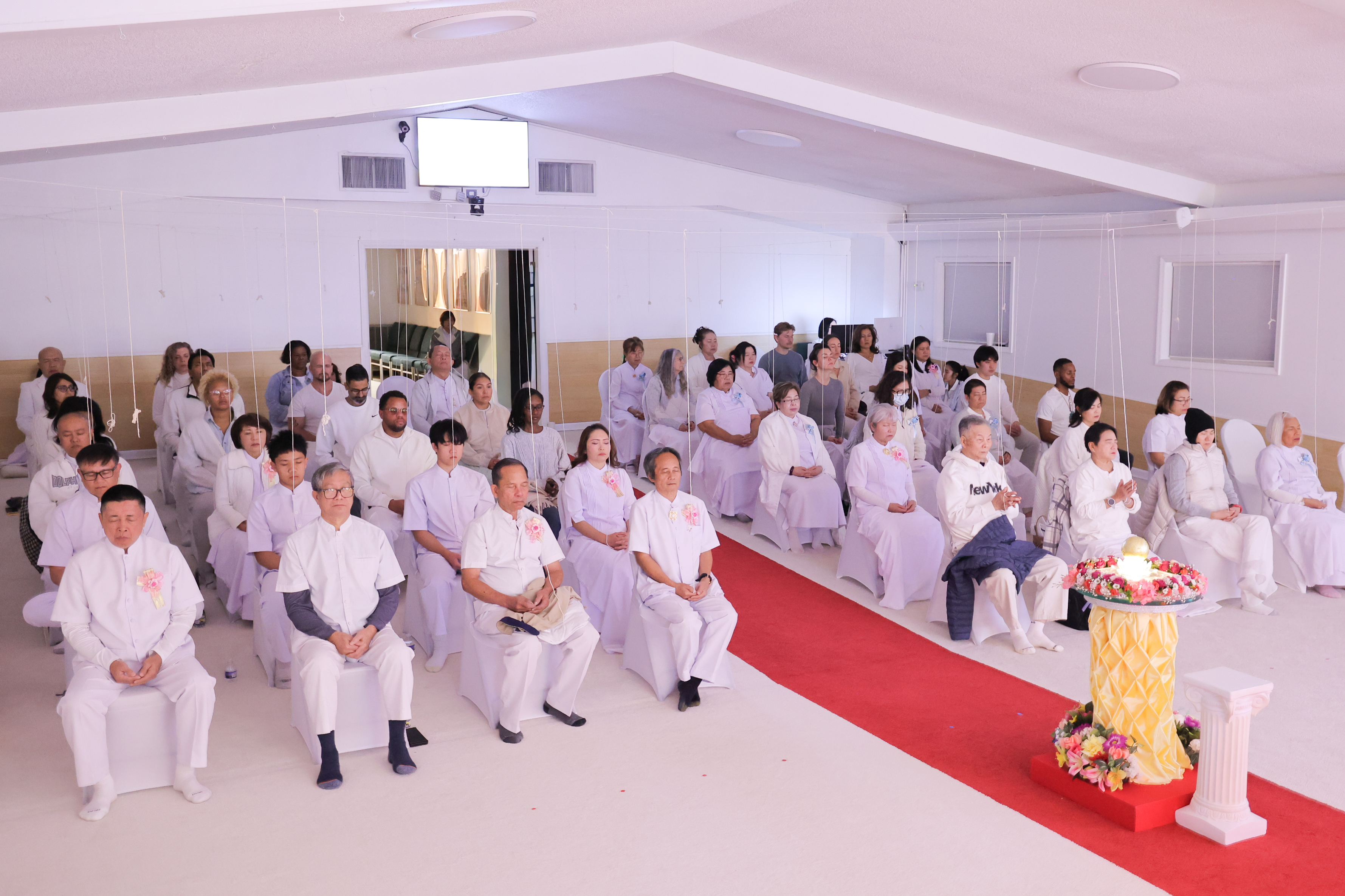 วัดพระธรรมกายจอร์เจีย จัดงานบุญบูชาข้าวพระ