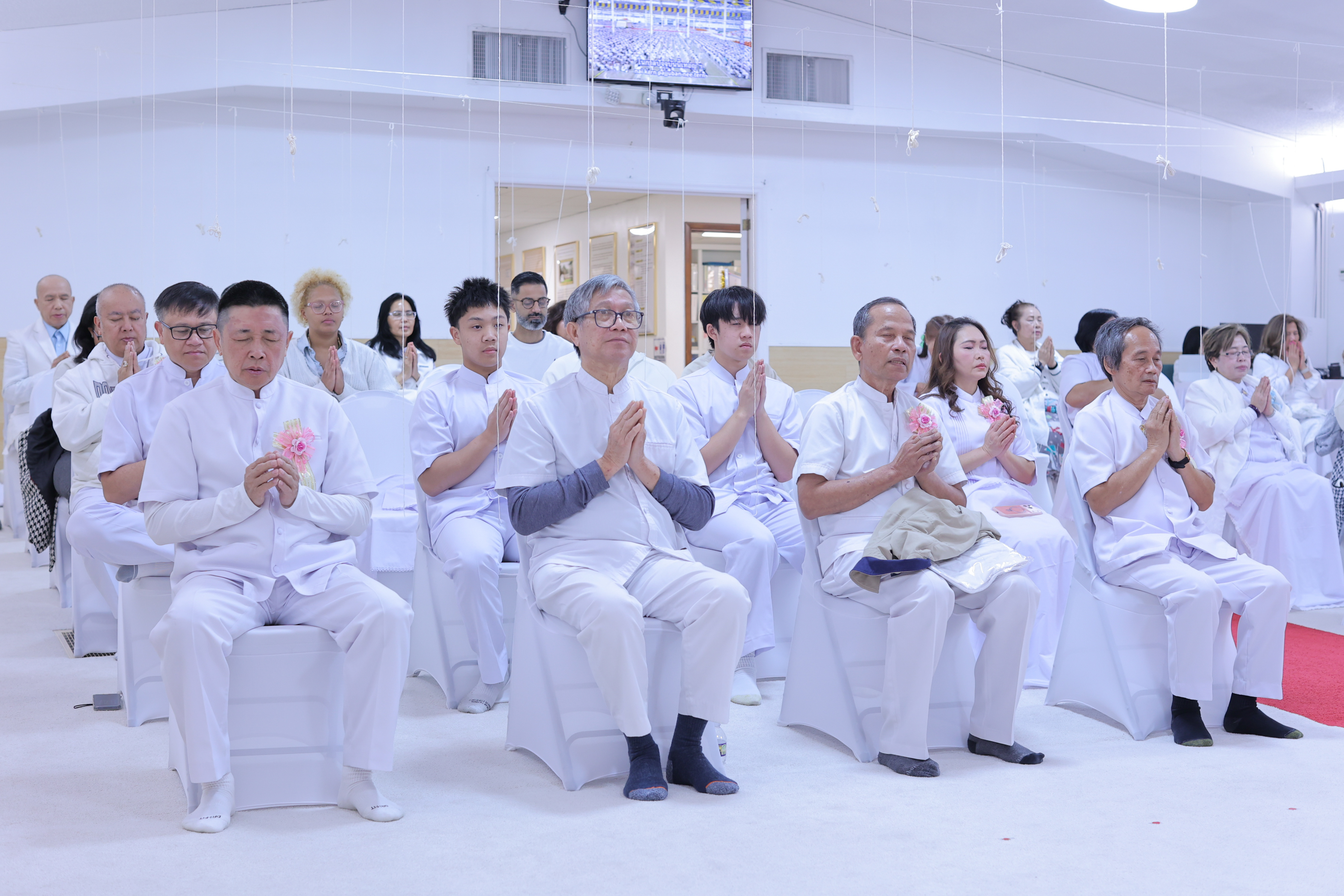 วัดพระธรรมกายจอร์เจีย จัดงานบุญบูชาข้าวพระ