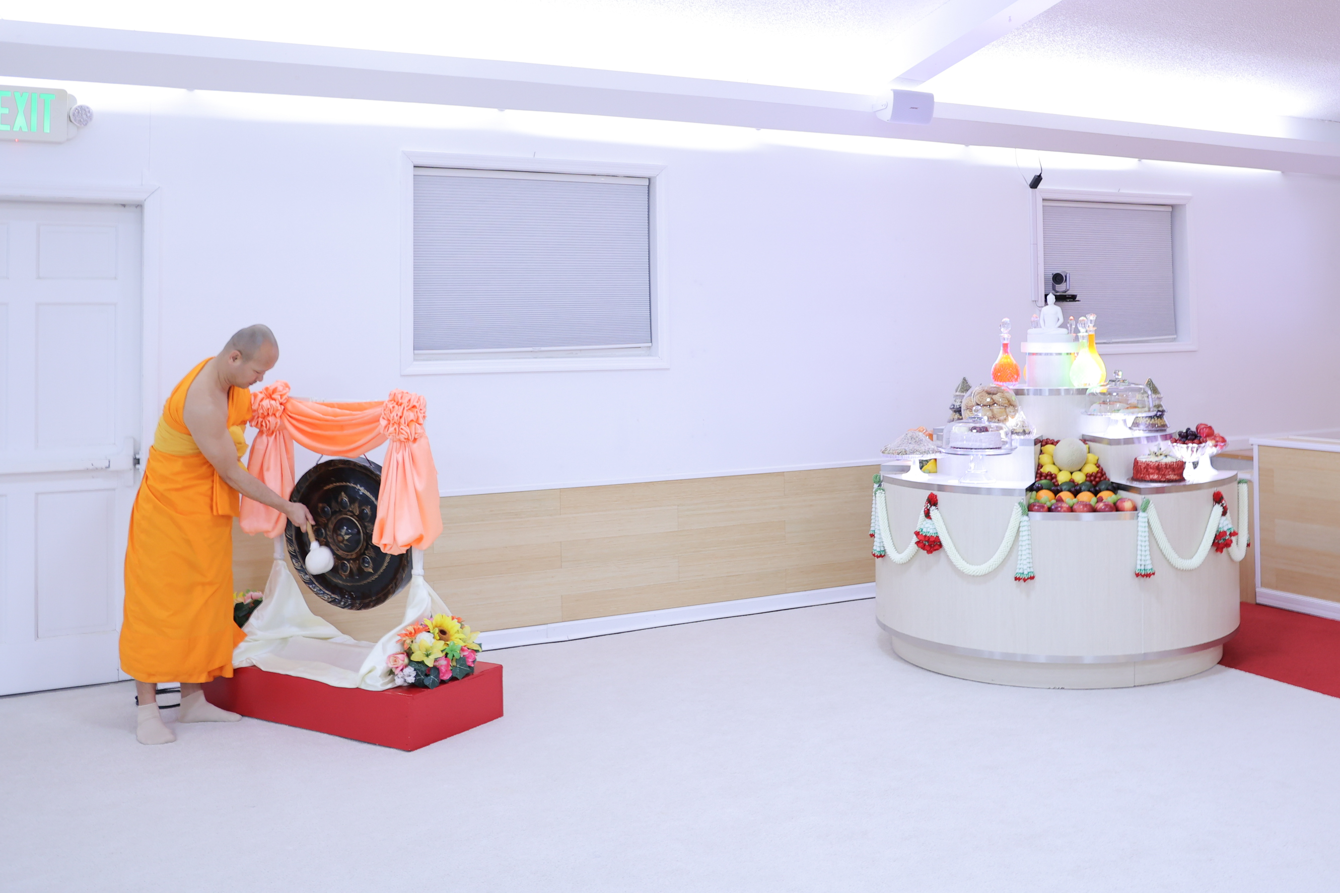 วัดพระธรรมกายจอร์เจีย จัดงานบุญบูชาข้าวพระ