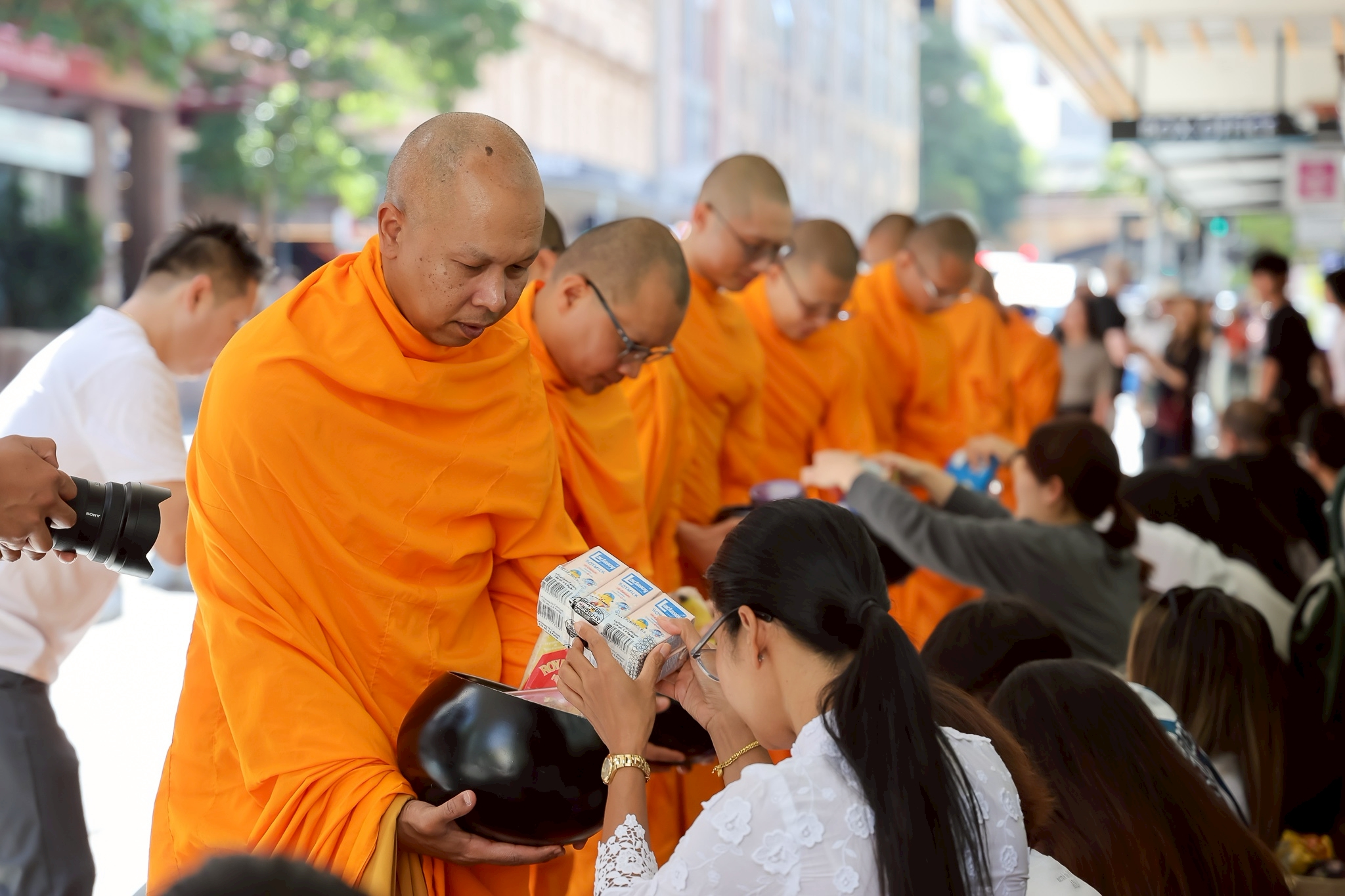 วัดพระธรรมกายนครซิดนีย์ จัดพิธีบุพเปตพลี