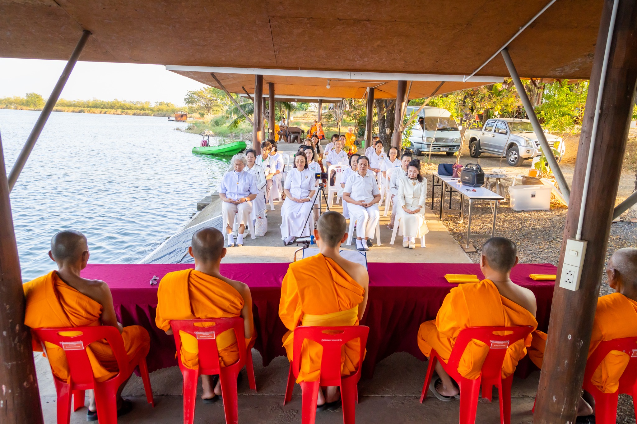 ศูนย์อบรมเยาวชนบางปะหัน จัดพิธีบุพเปตพลี