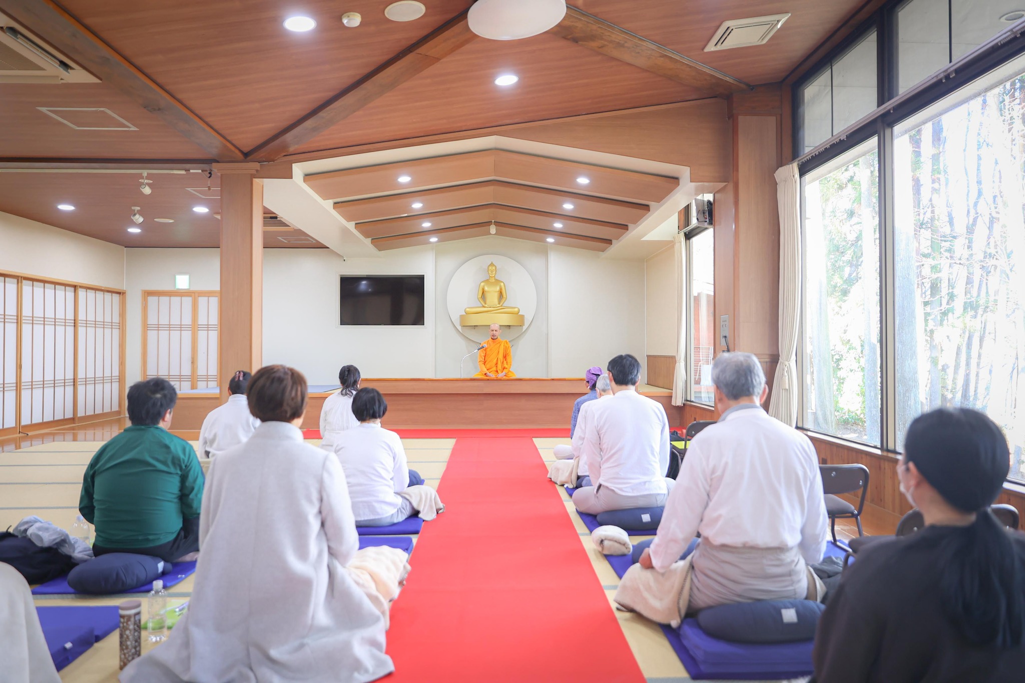 หมู่บ้านปฏิบัติธรรมญี่ปุ่น วัดพระธรรมกายกุมมะ จัดปฏิบัติธรรมให้กับชาวท้องถิ่น