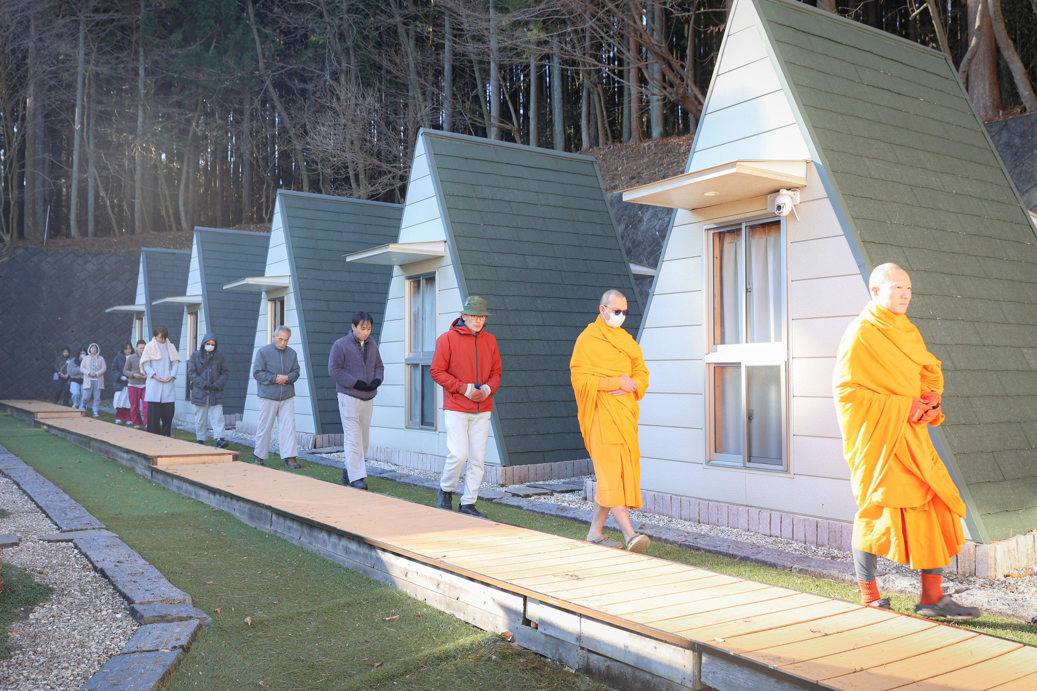 หมู่บ้านปฏิบัติธรรมญี่ปุ่น วัดพระธรรมกายกุมมะ จัดปฏิบัติธรรมให้กับชาวท้องถิ่น