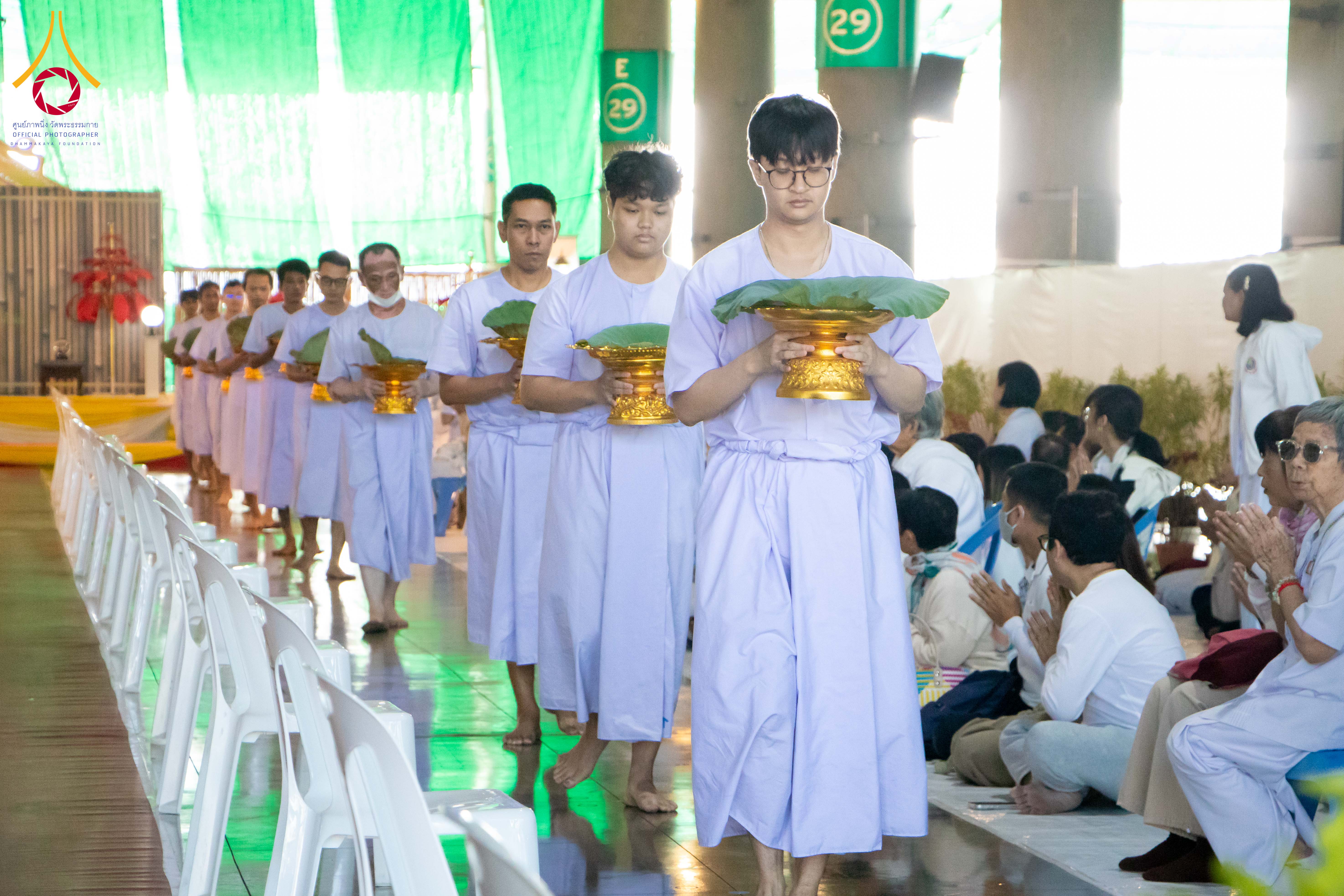 พิธีตัดปอยโครงการอุปสมบทหมู่บูชาธรรมครบ 117 ปี คุณยายอาจารย์มหารัตนอุบาสิกาจันทร์ ขนนกยูง