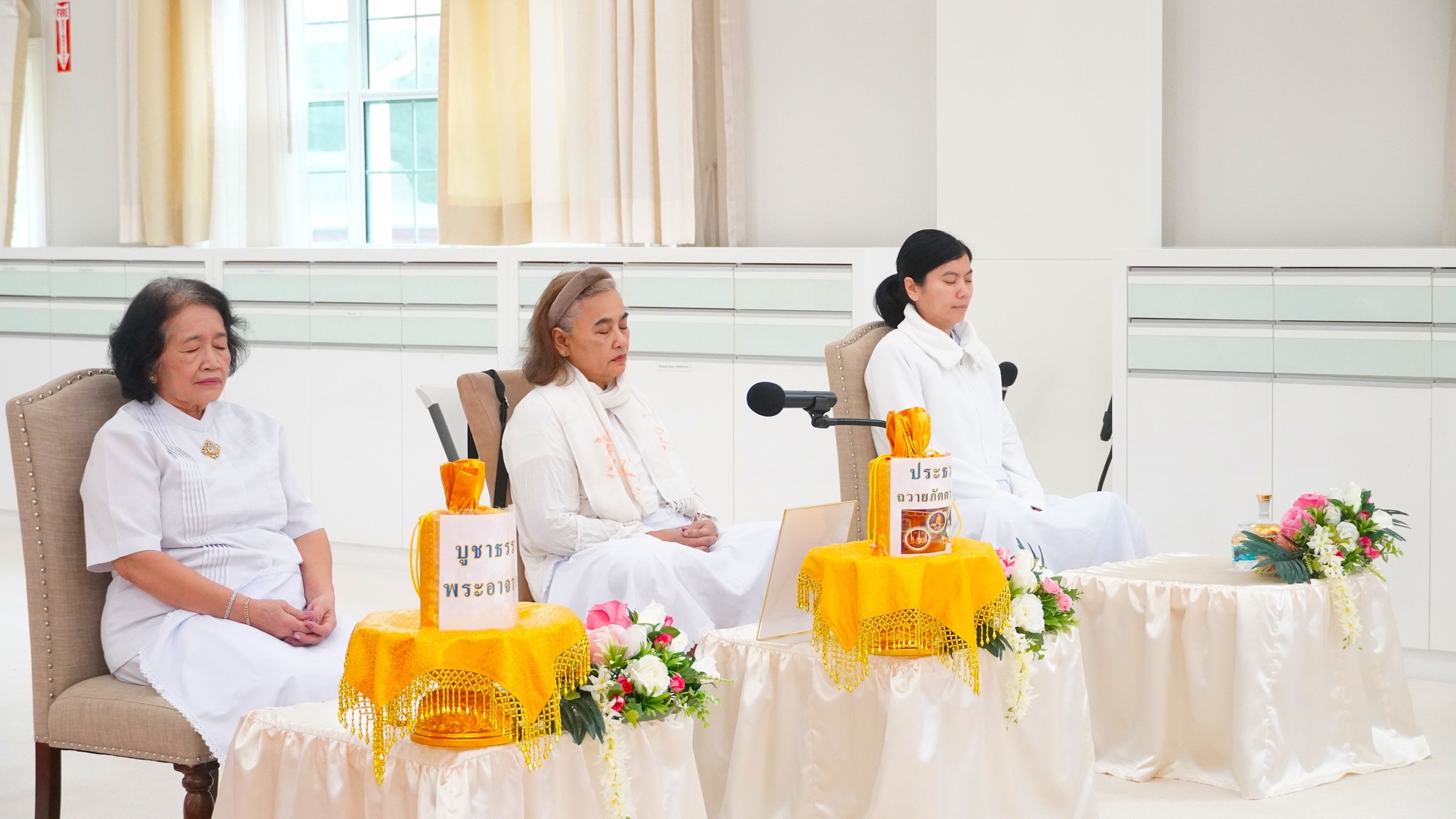 วัดพระธรรมกายฟลอริดา จัดงานบุญวันอาทิตย์