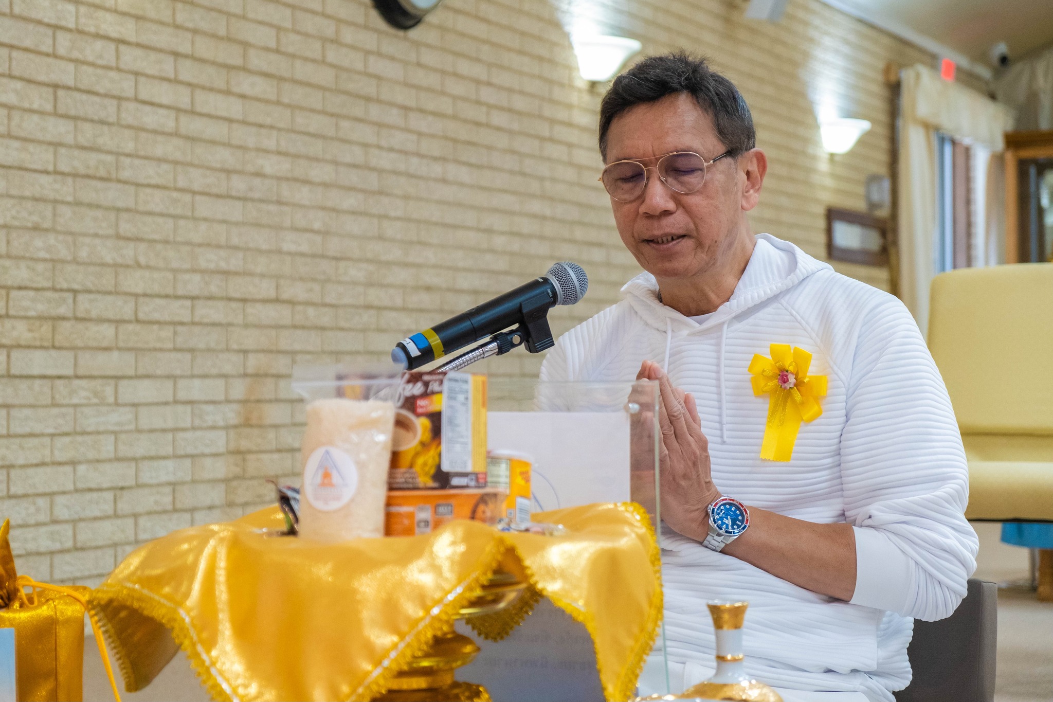 วัดพระธรรมกายเท็กซัส จัดงานบุญวันอาทิตย์