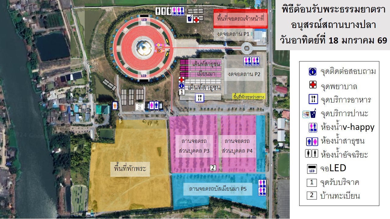 จุดบริการต่าง ๆ