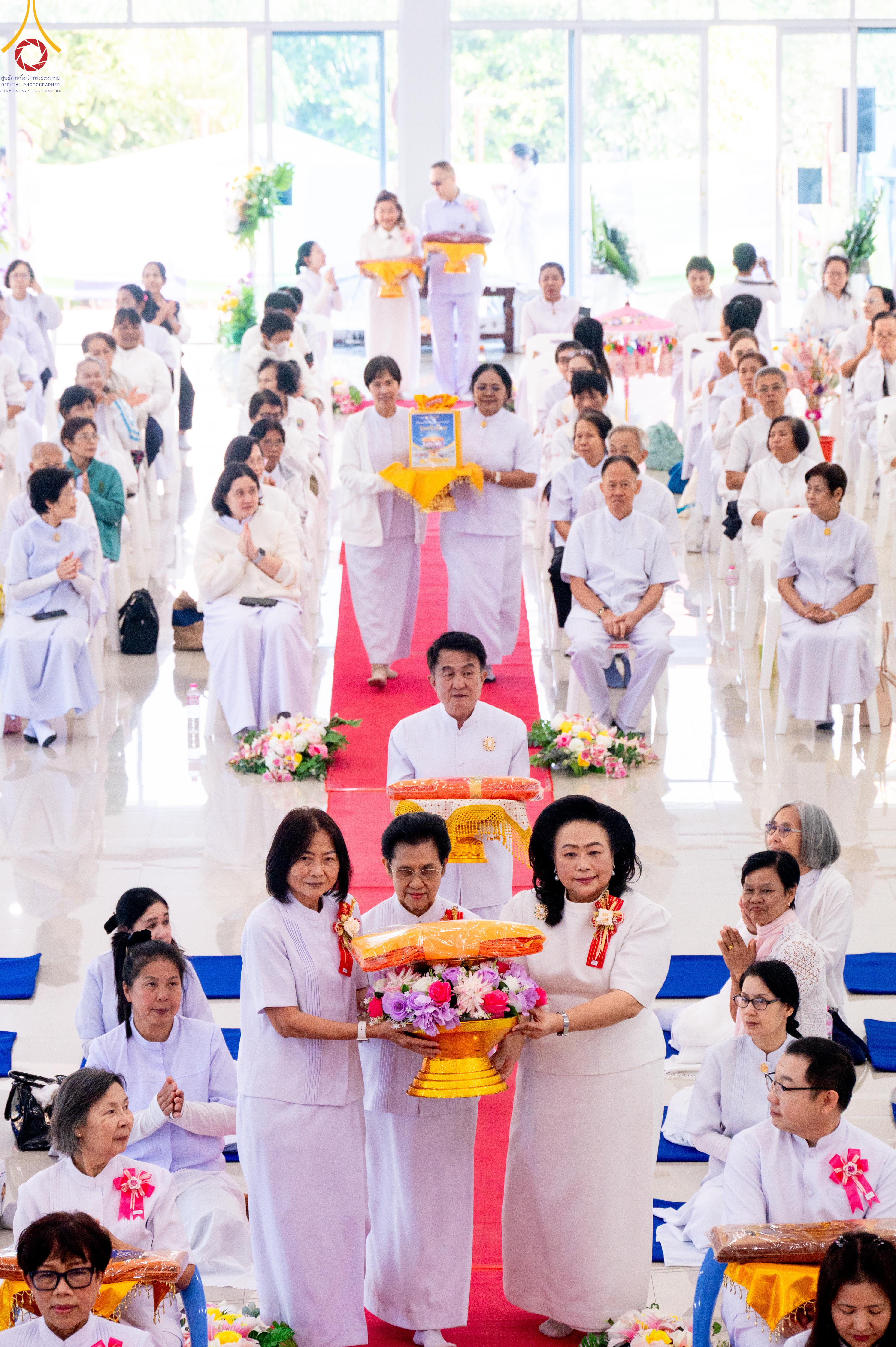 พิธีทอดผ้าป่าบำรุงศาสนสถาน ณ วัดศรีเมือง จังหวัดสมุทรสาคร