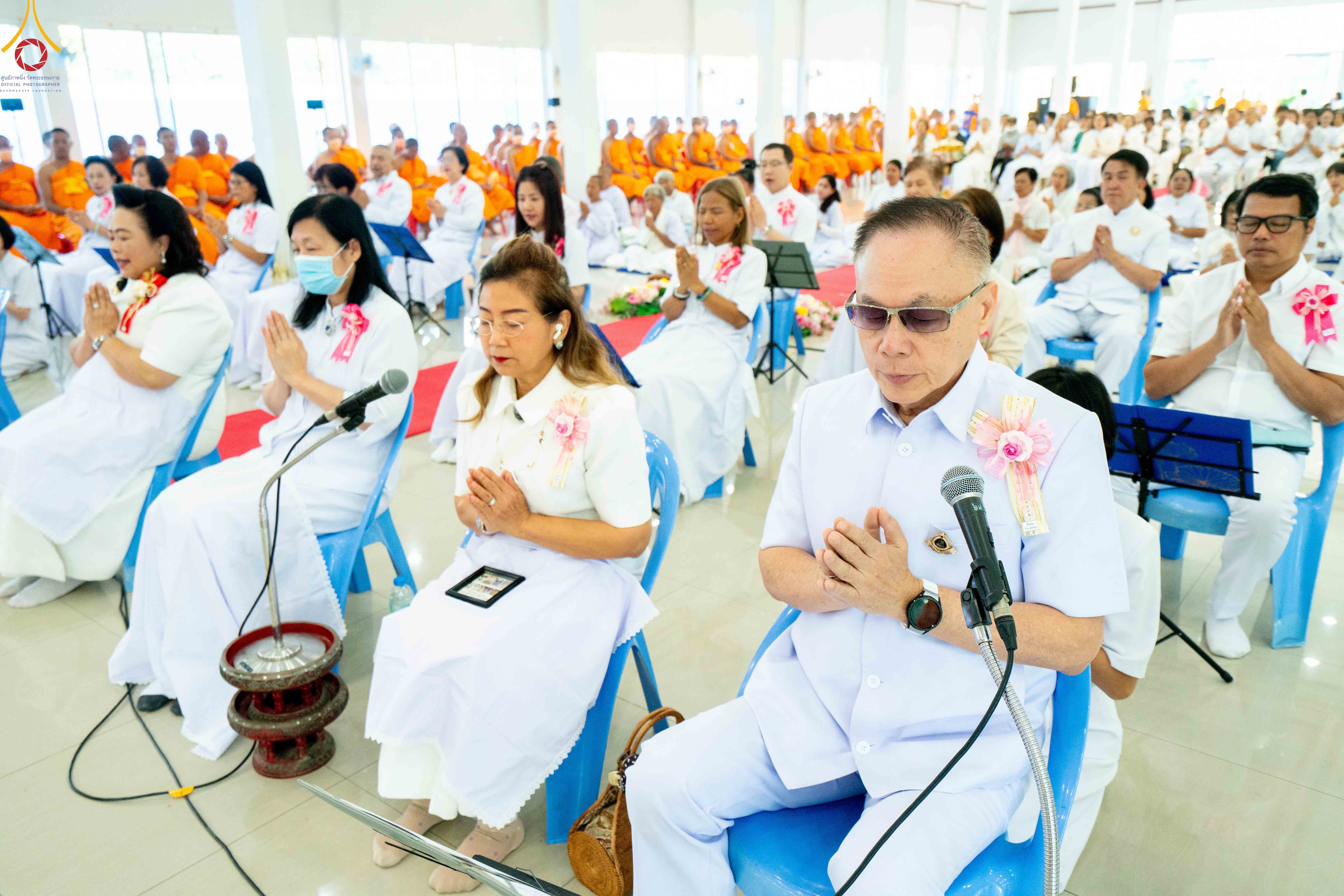 พิธีทอดผ้าป่าบำรุงศาสนสถาน ณ วัดศรีเมือง จังหวัดสมุทรสาคร