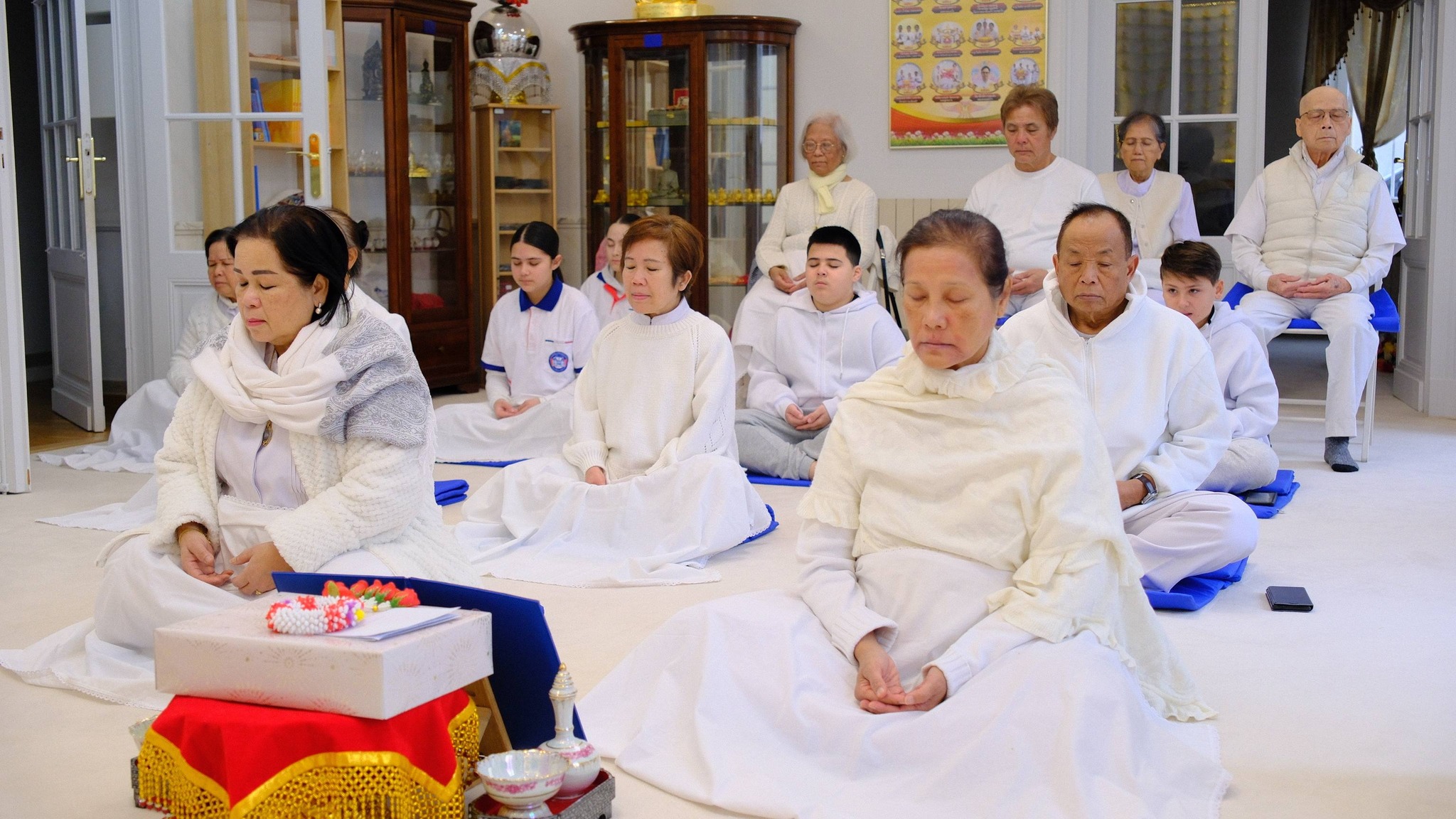 วัดพระธรรมกายบอร์คโด จัดงานบุญวันอาทิตย์