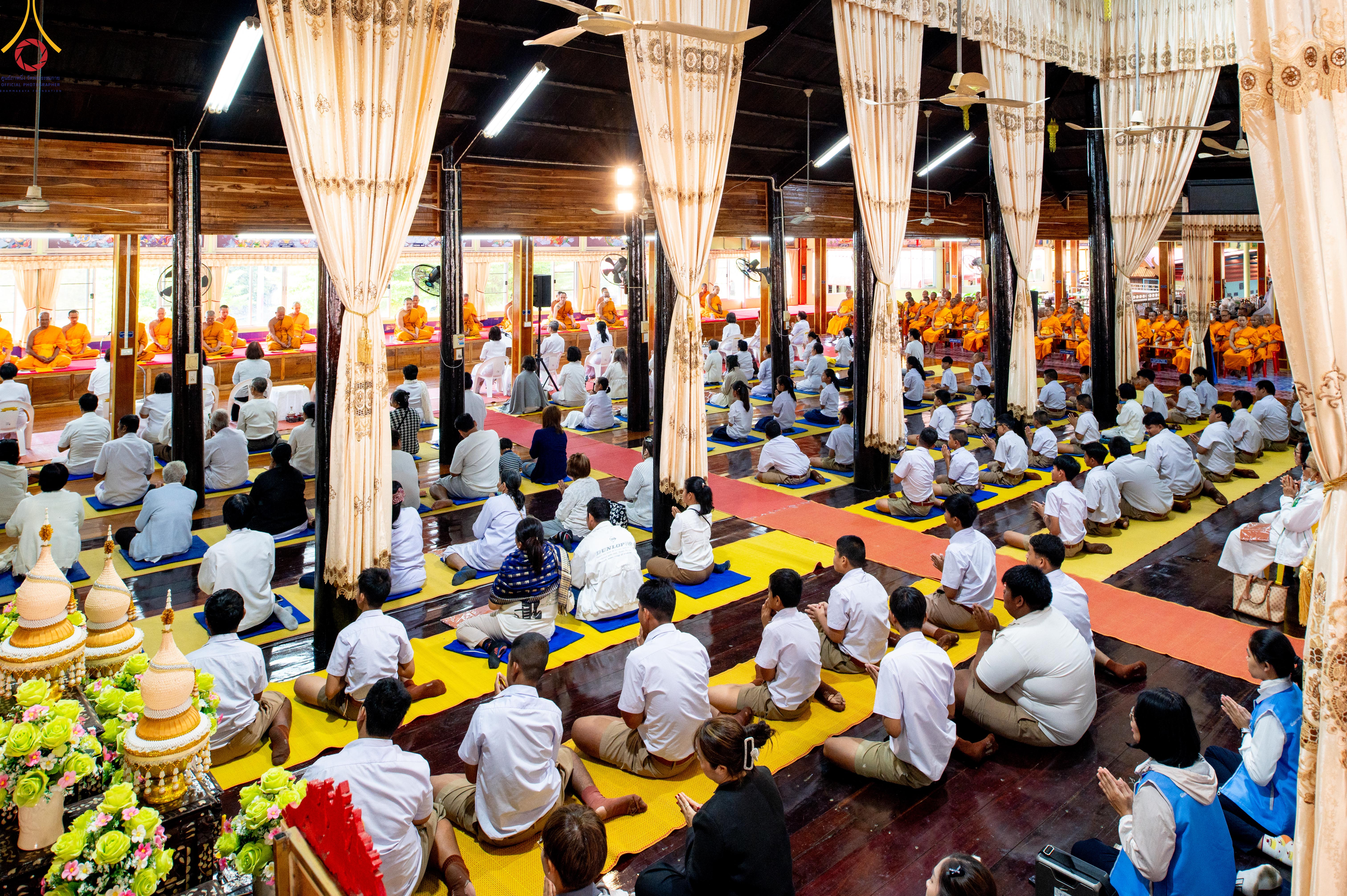 พิธีทอดผ้าป่าบำรุงศาสนสถาน ณ วัดคู้สลอดวุฒิโสภณ จังหวัดพระนครศรีอยุธยา