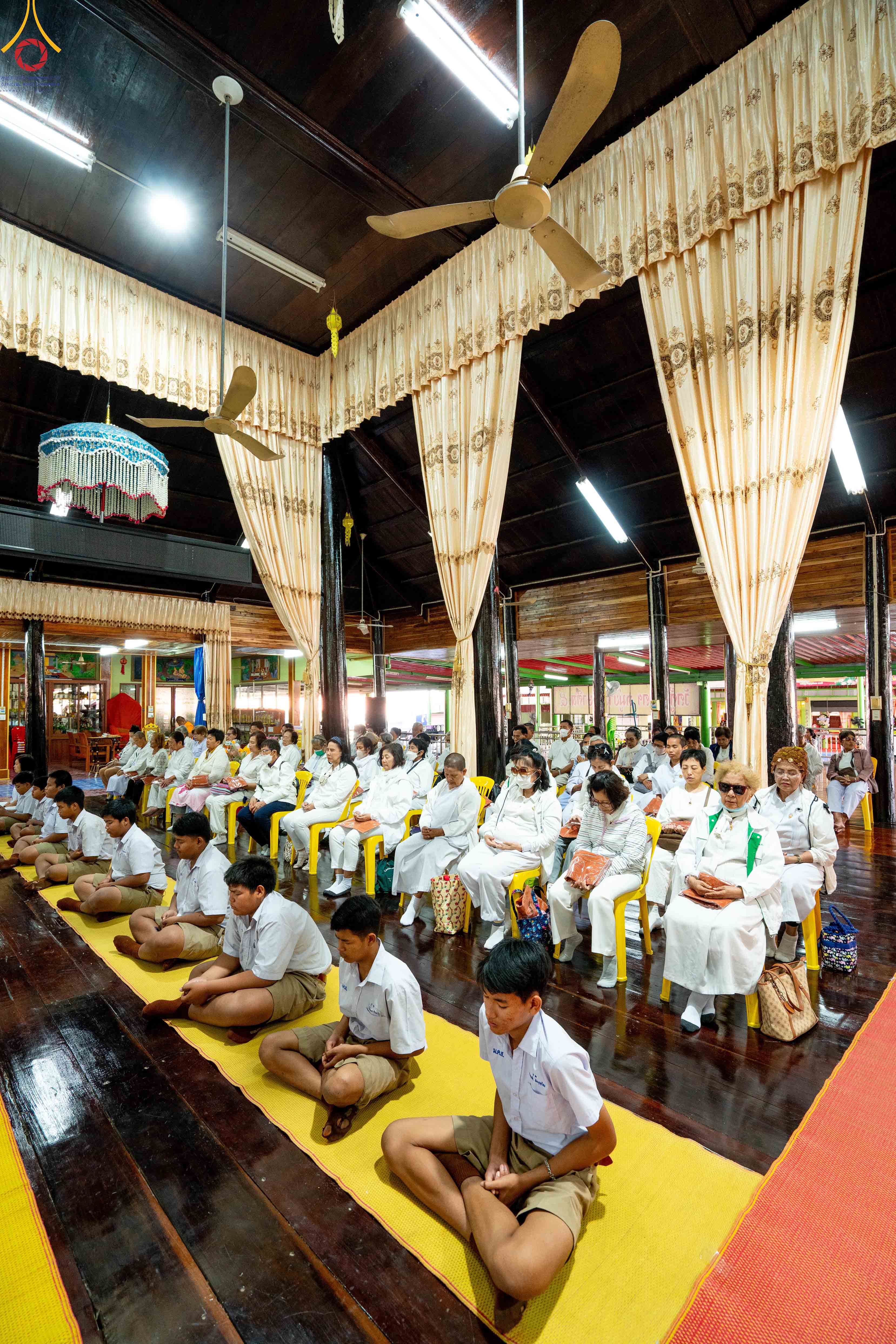 พิธีทอดผ้าป่าบำรุงศาสนสถาน ณ วัดคู้สลอดวุฒิโสภณ จังหวัดพระนครศรีอยุธยา