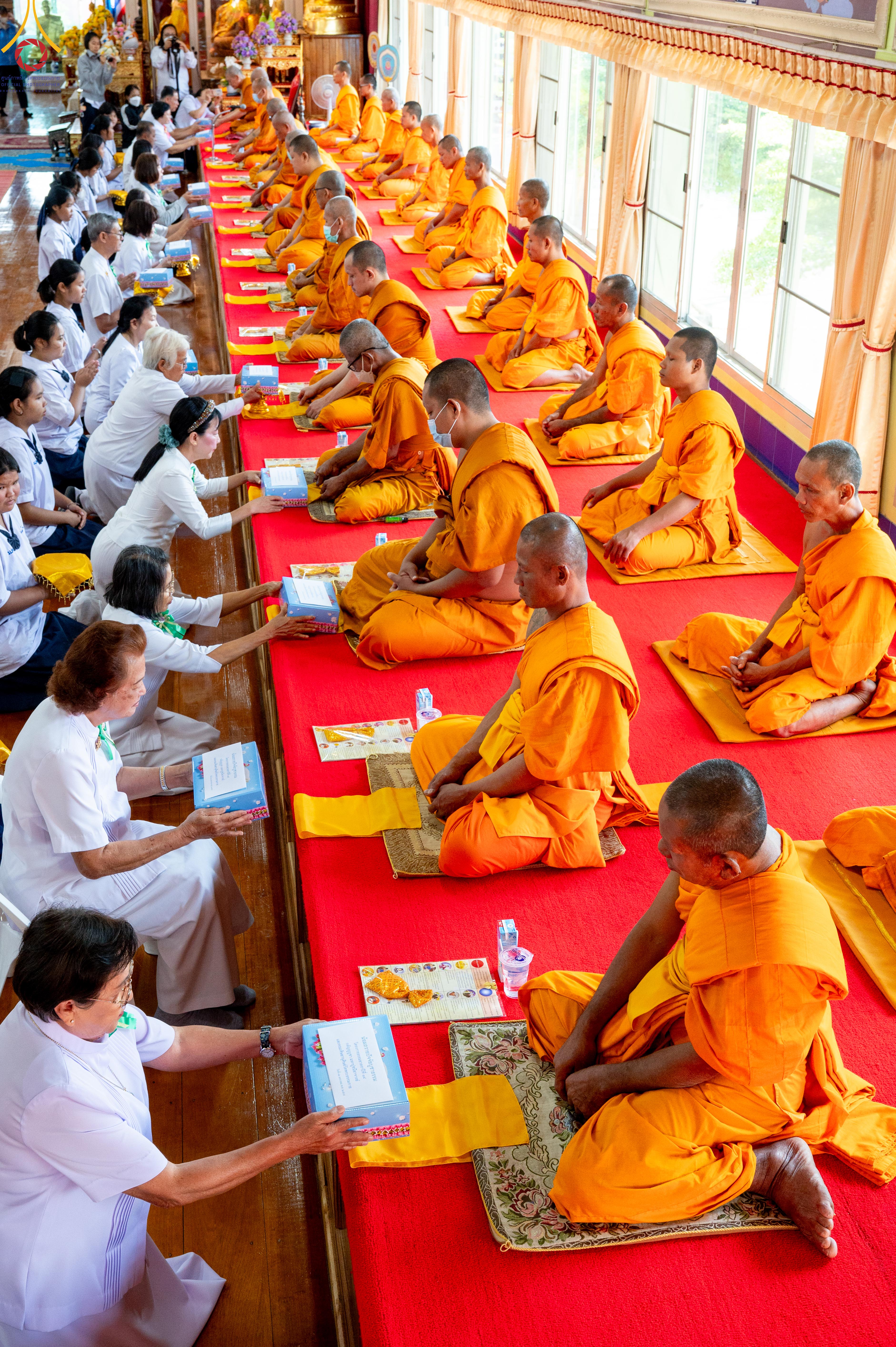 พิธีทอดผ้าป่าบำรุงศาสนสถาน ณ วัดคู้สลอดวุฒิโสภณ จังหวัดพระนครศรีอยุธยา
