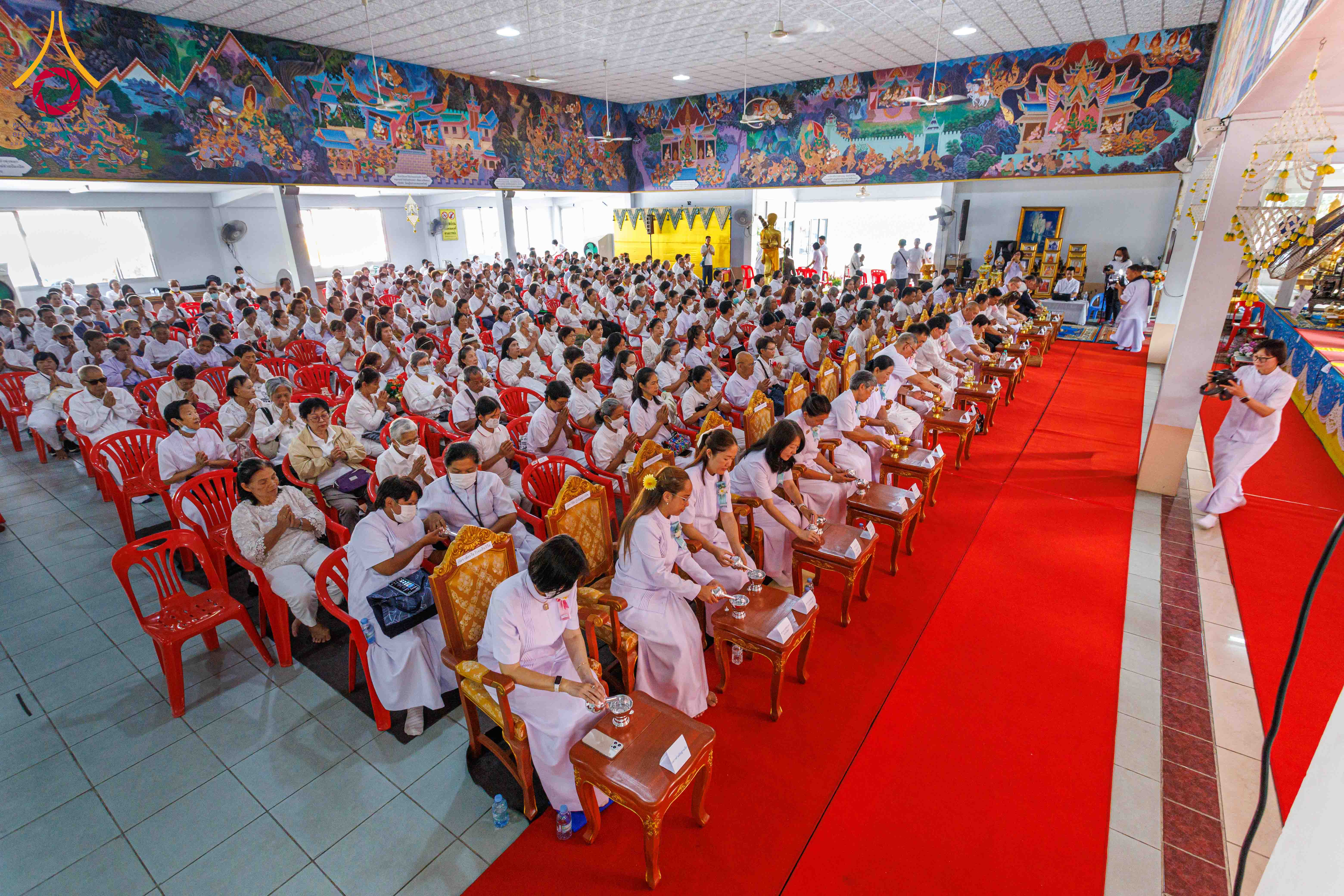 พิธีทอดผ้าป่าบำรุงศาสนสถาน ณ วัดโบสถ์บน จ.นนทบุรี