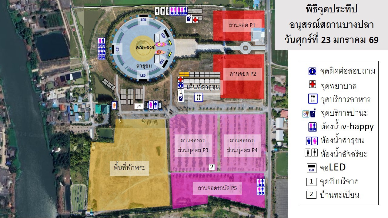 จุดบริการต่าง ๆ