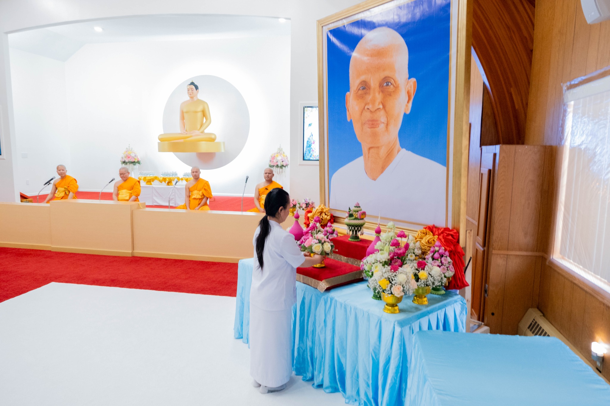 วัดพระธรรมกายมินเนโซตา จัดงานบุญวันคล้ายวันเกิด 117 ปี คุณยายอาจารย์