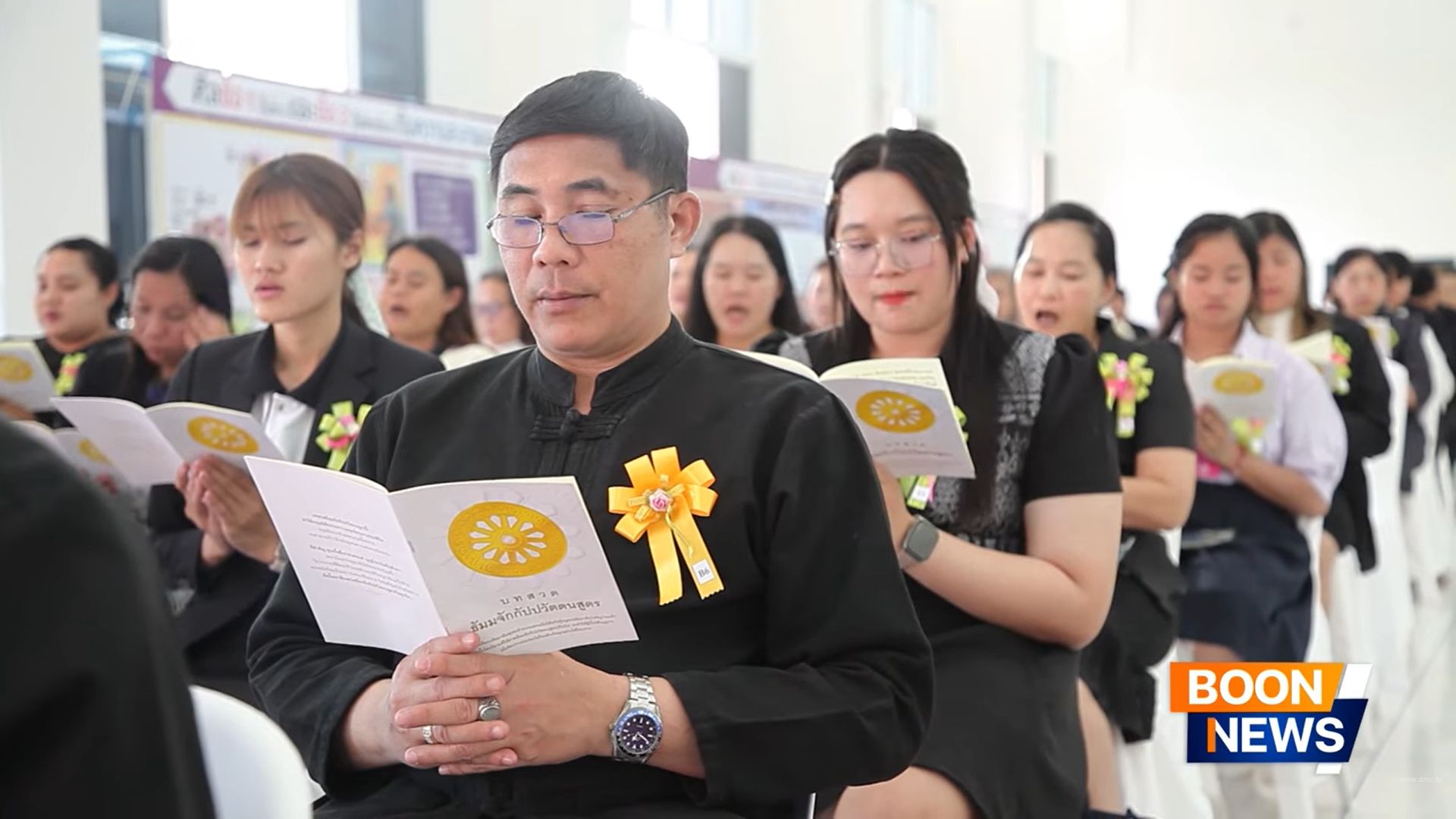 กิจกรรมเยาวชนไทยรวมใจทำความดี แข่งขันตอบปัญหาศีลธรรมในพระพุทธศาสนา ณ วัดสายสุวพรรณ