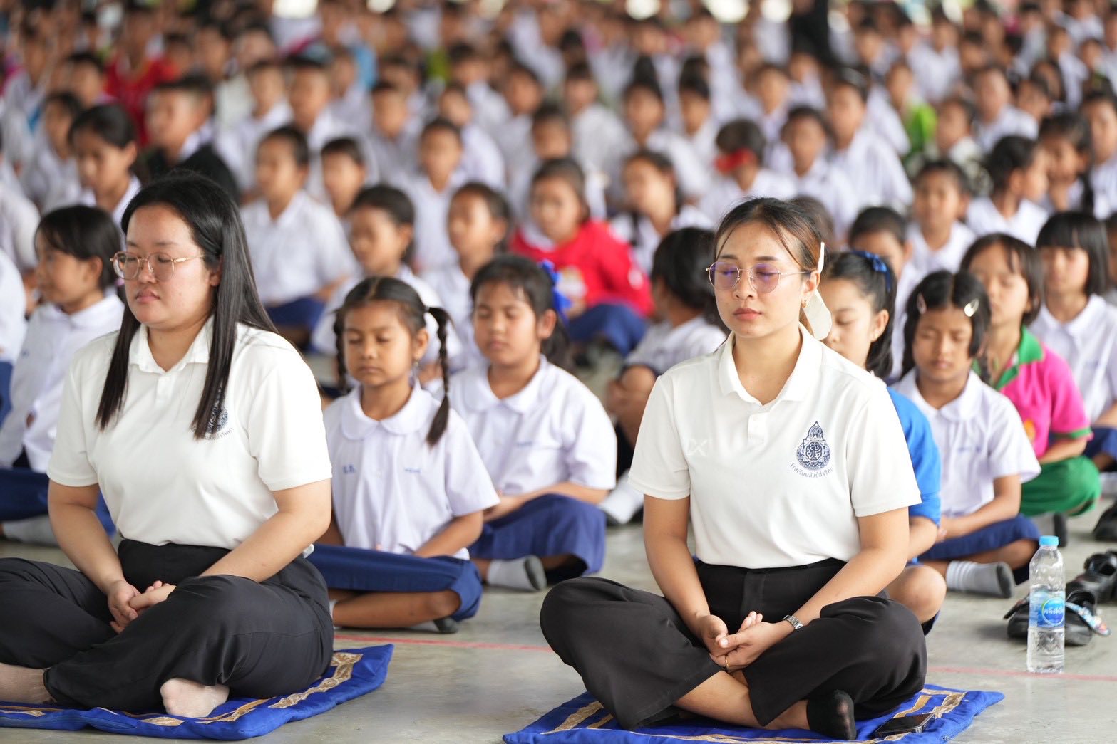 โรงเรียนสังข์อ่ำวิทยา จัดสวดธัมมจักกัปปวัตตนสูตร