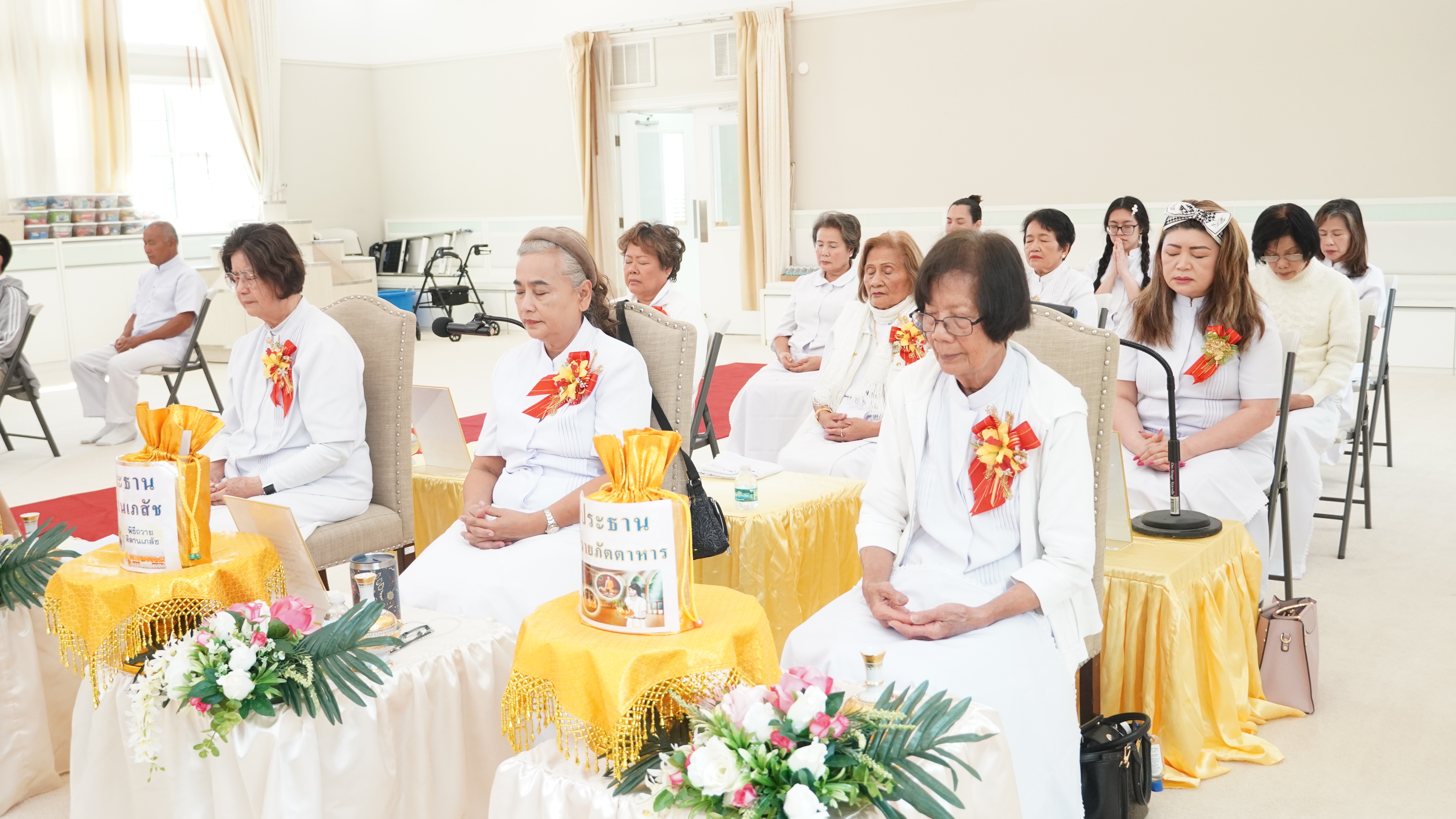 วัดพระธรรมกายฟลอริดา จัดงานบุญครบรอบ 117 ปี คุณยายอาจารย์