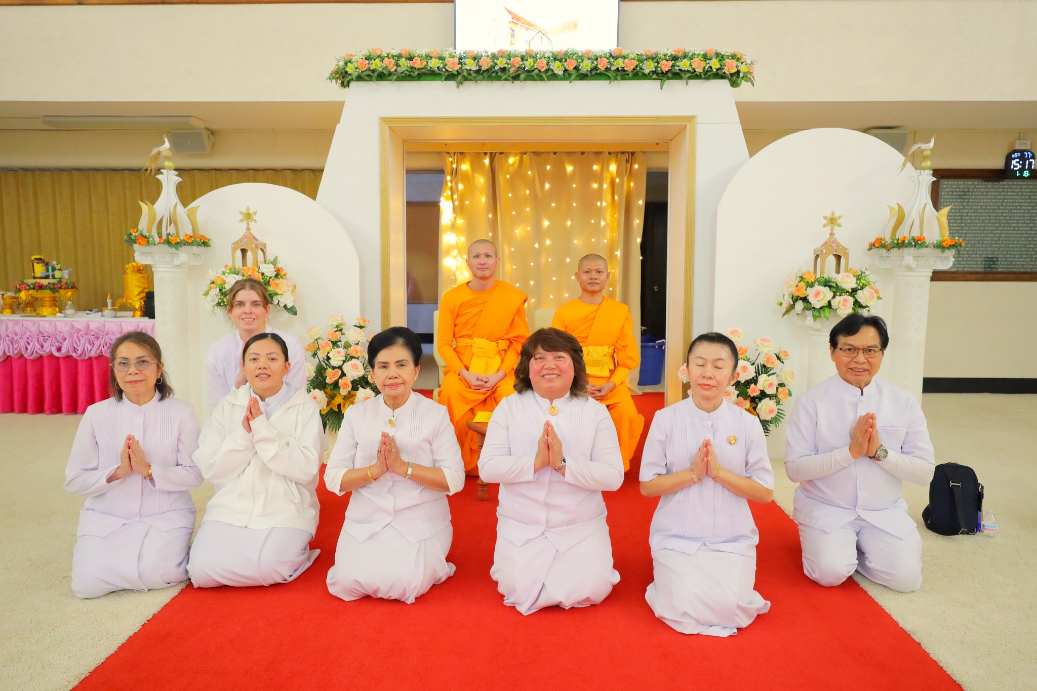 วัดพระธรรมกายแคนซัส จัดงานบุญครบรอบ 117 ปี คุณยายอาจารย์