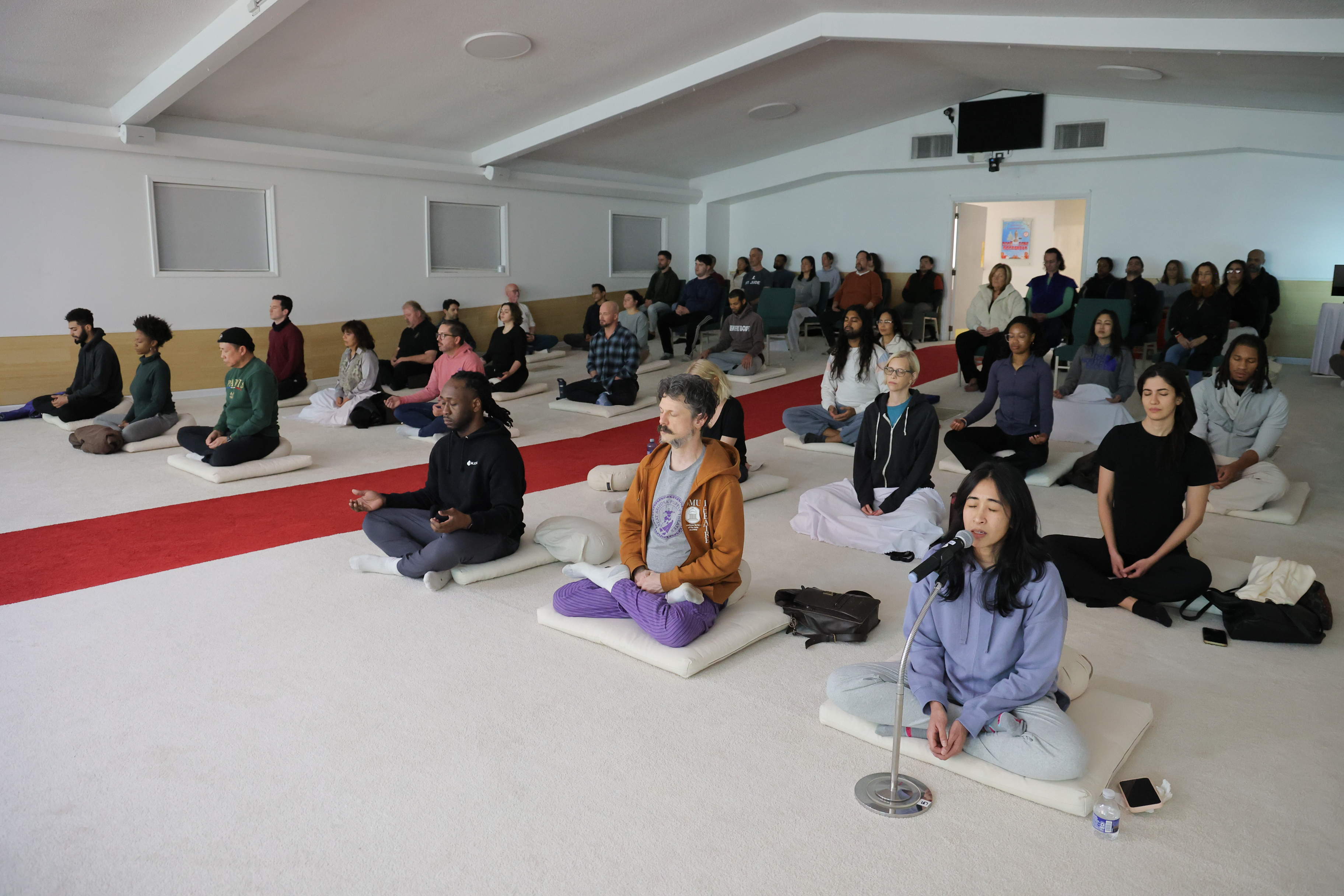 วัดพระธรรมกายจอร์เจีย จัดกิจกรรมนั่งสมาธิสำหรับชาวท้องถิ่น