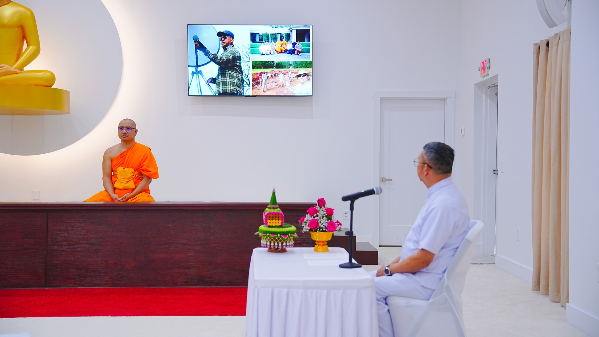 วัดพระธรรมกายเทนเนสซี จัดงานบุญ 117 ปี วันคล้ายวันเกิดของคุณยายอาจารย์