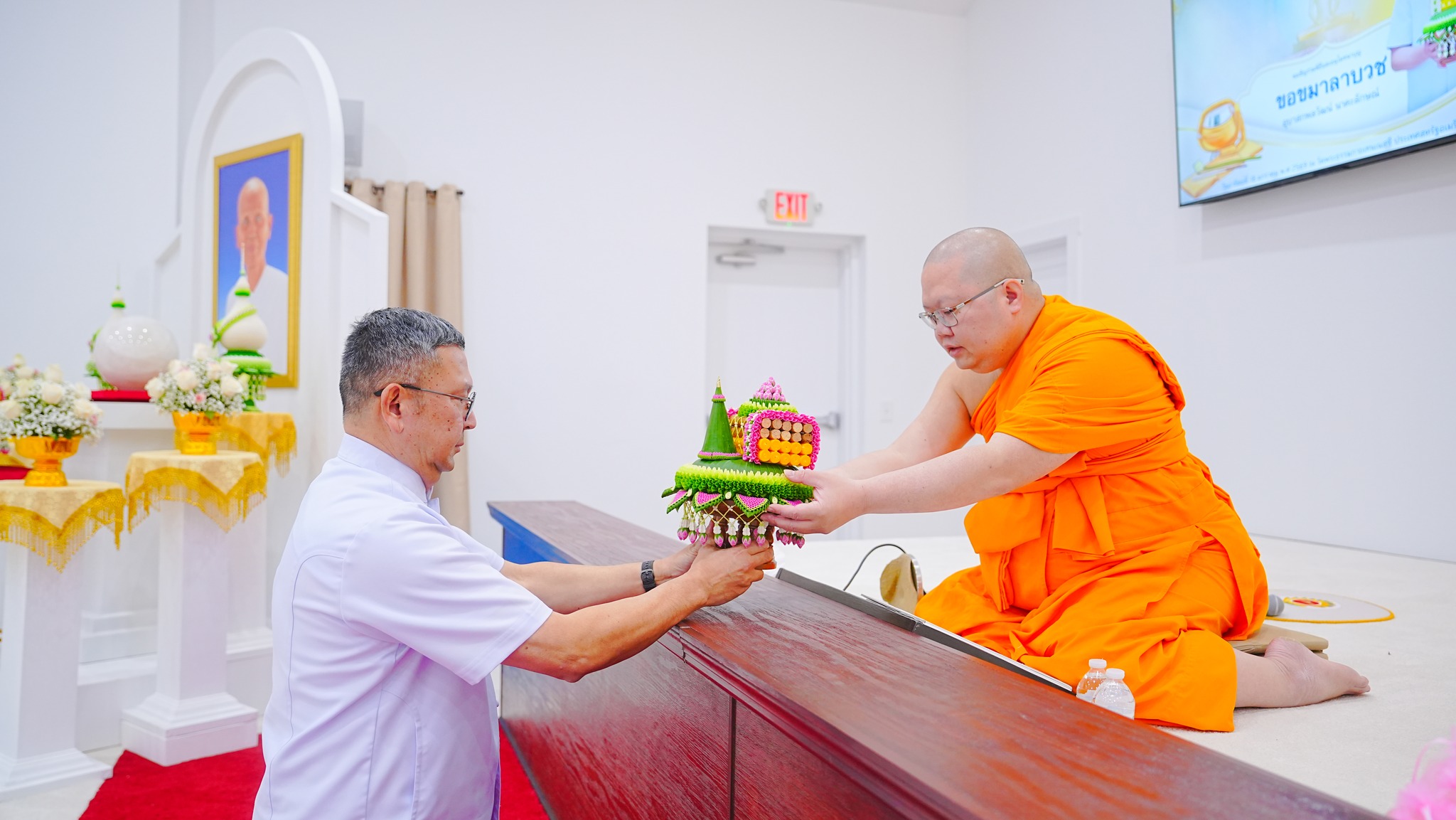 วัดพระธรรมกายเทนเนสซี จัดงานบุญ 117 ปี วันคล้ายวันเกิดของคุณยายอาจารย์