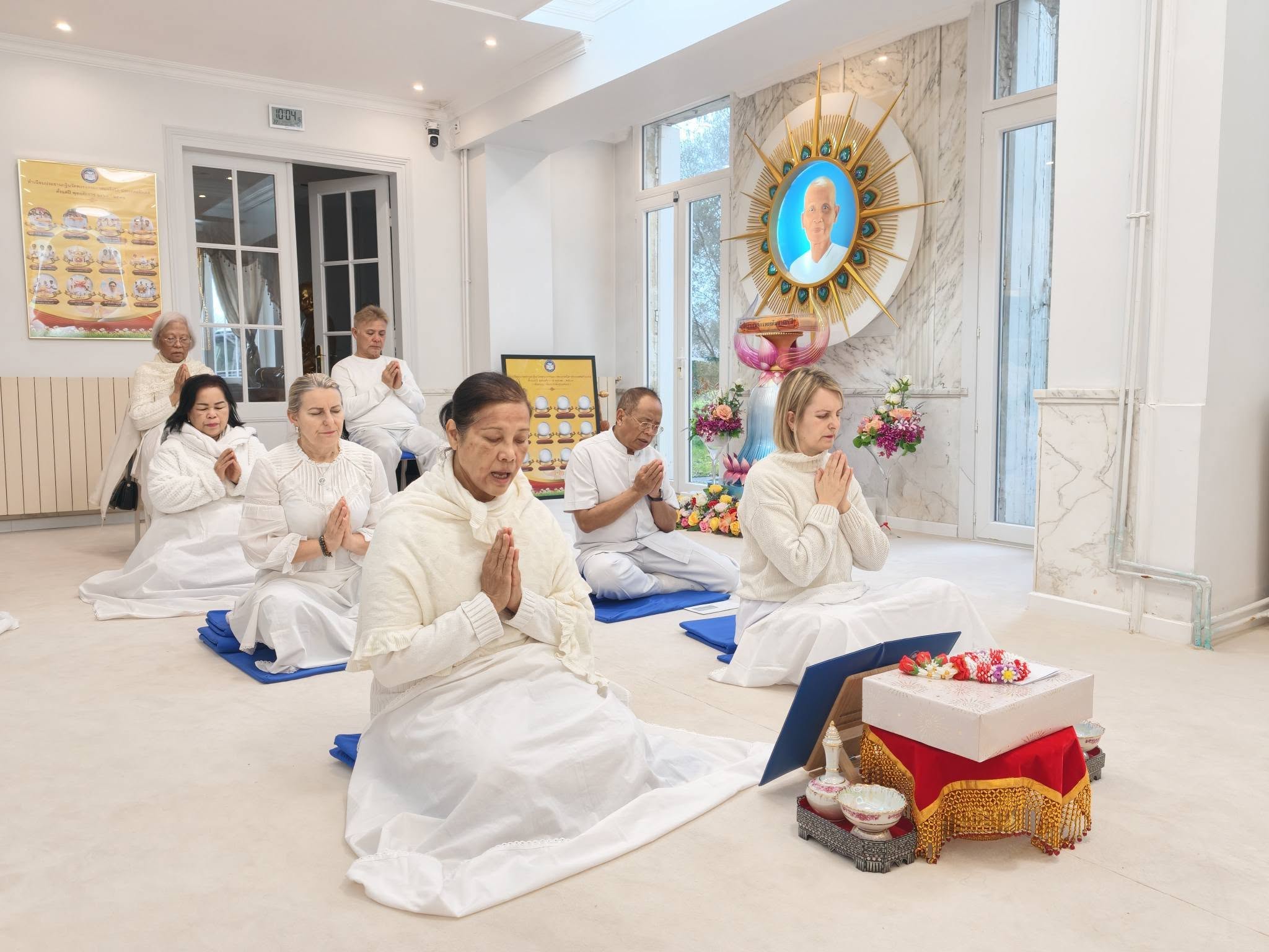 วัดพระธรรมกายบอร์คโด จัดงานบุญวันอาทิตย์