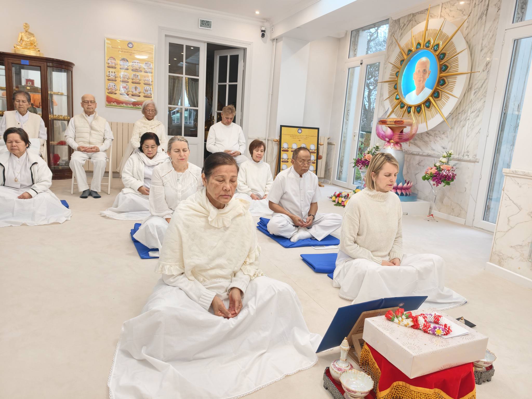 วัดพระธรรมกายบอร์คโด จัดงานบุญวันอาทิตย์